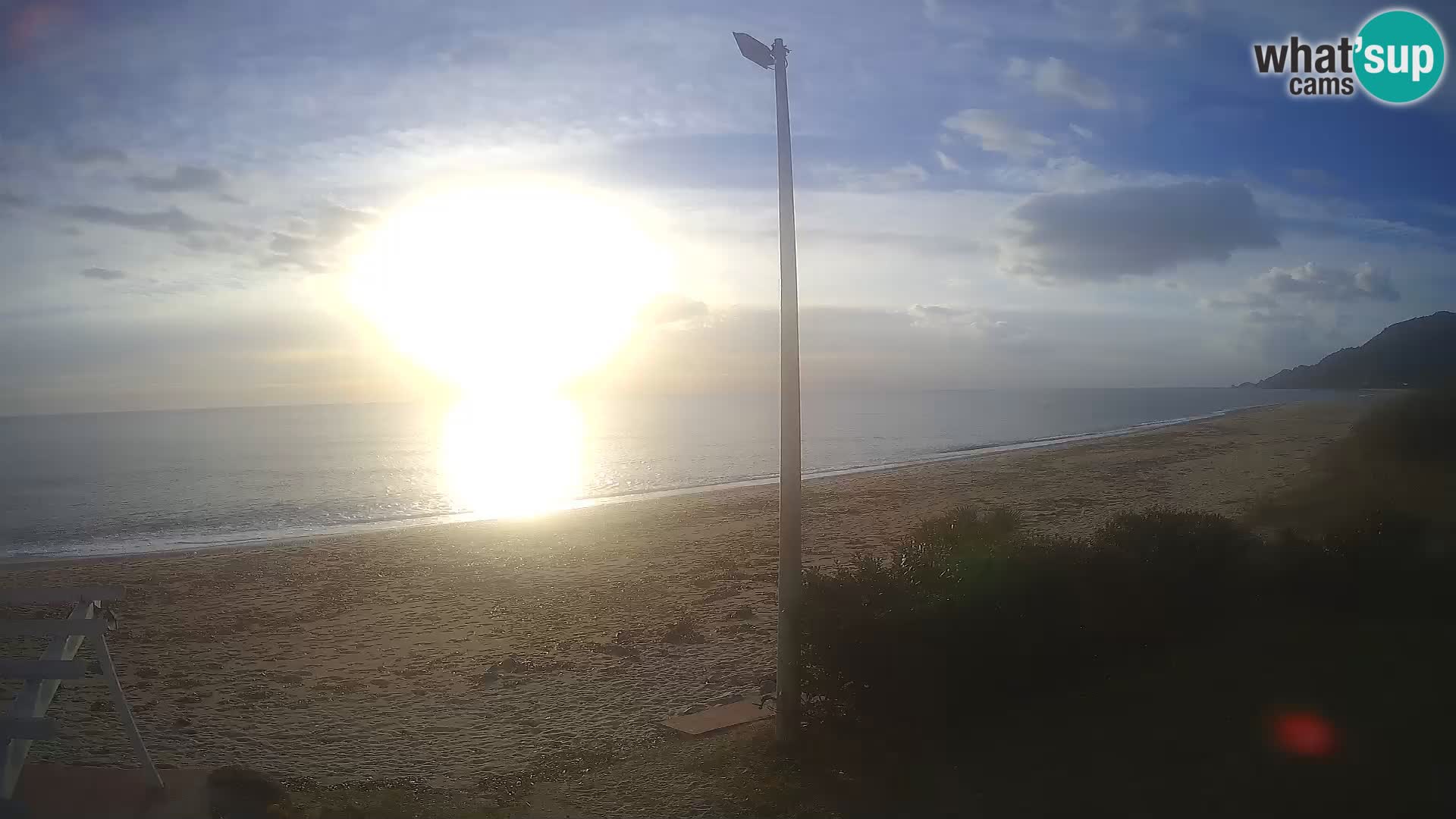 Camera en vivo playa Museddu – Ogliastra – Cerdeña – Italia