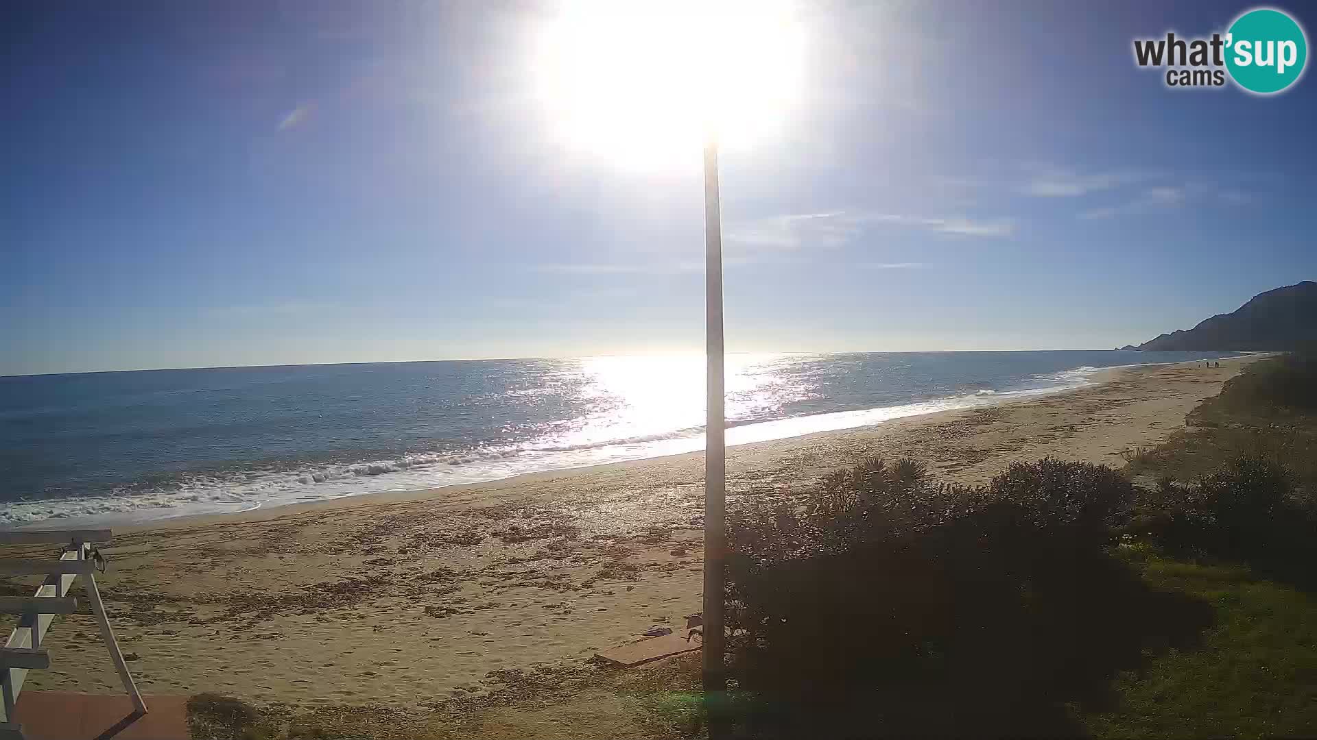 LIVE webcam spiaggia di Museddu – Ogliastra – Sardegna