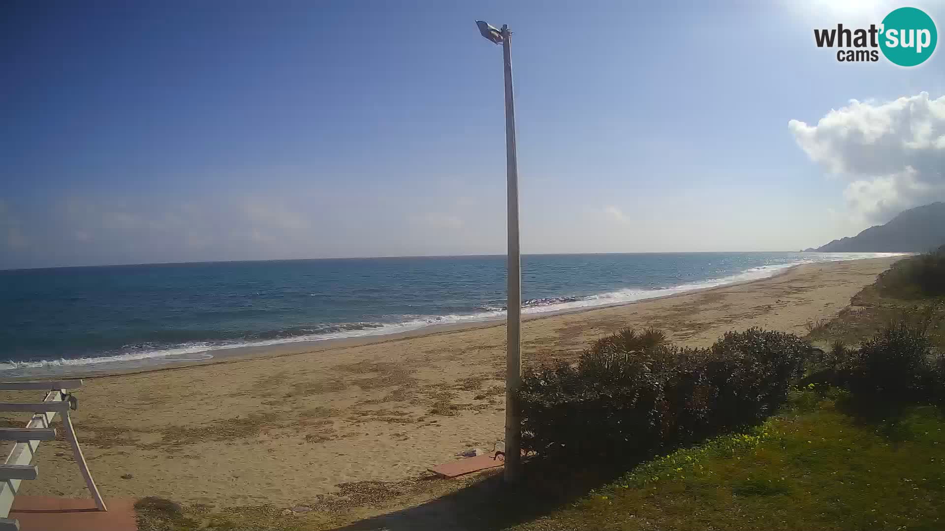 Webcam Museddu Strand – Ogliastra – Sardinien – Italien