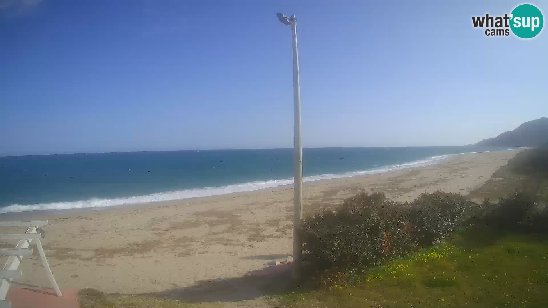 LIVE webcam spiaggia di Museddu – Ogliastra – Sardegna