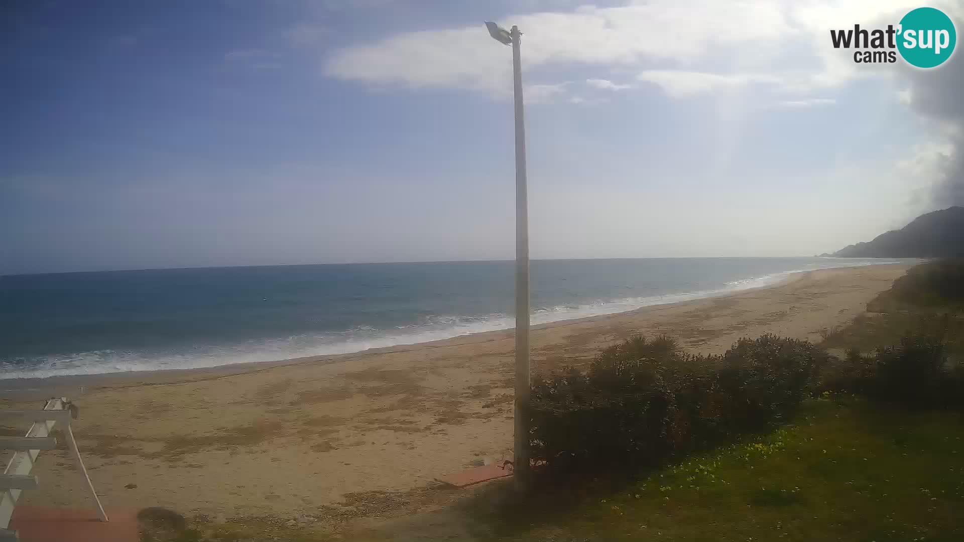 Camera en vivo playa Museddu – Ogliastra – Cerdeña – Italia