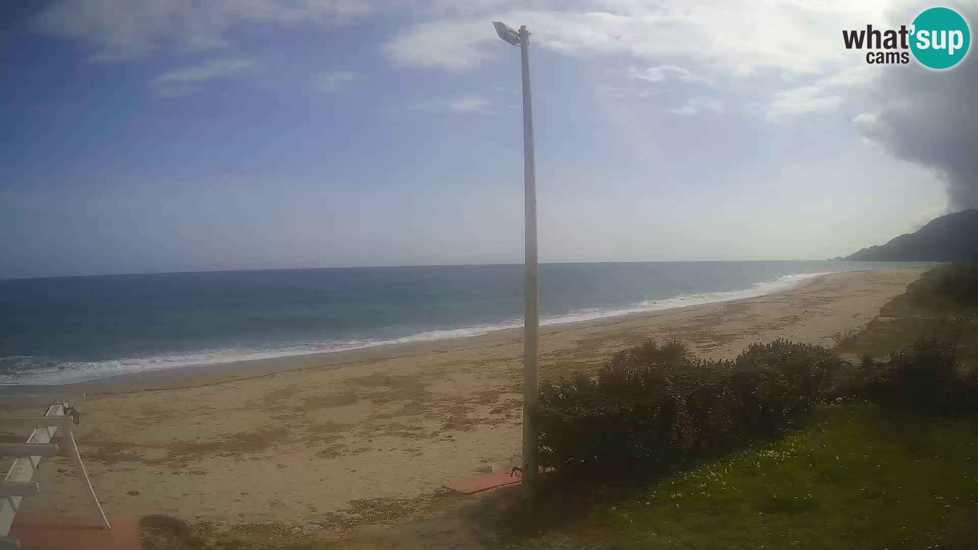 LIVE webcam Museddu beach – Ogliastra – Sardinia – Italy