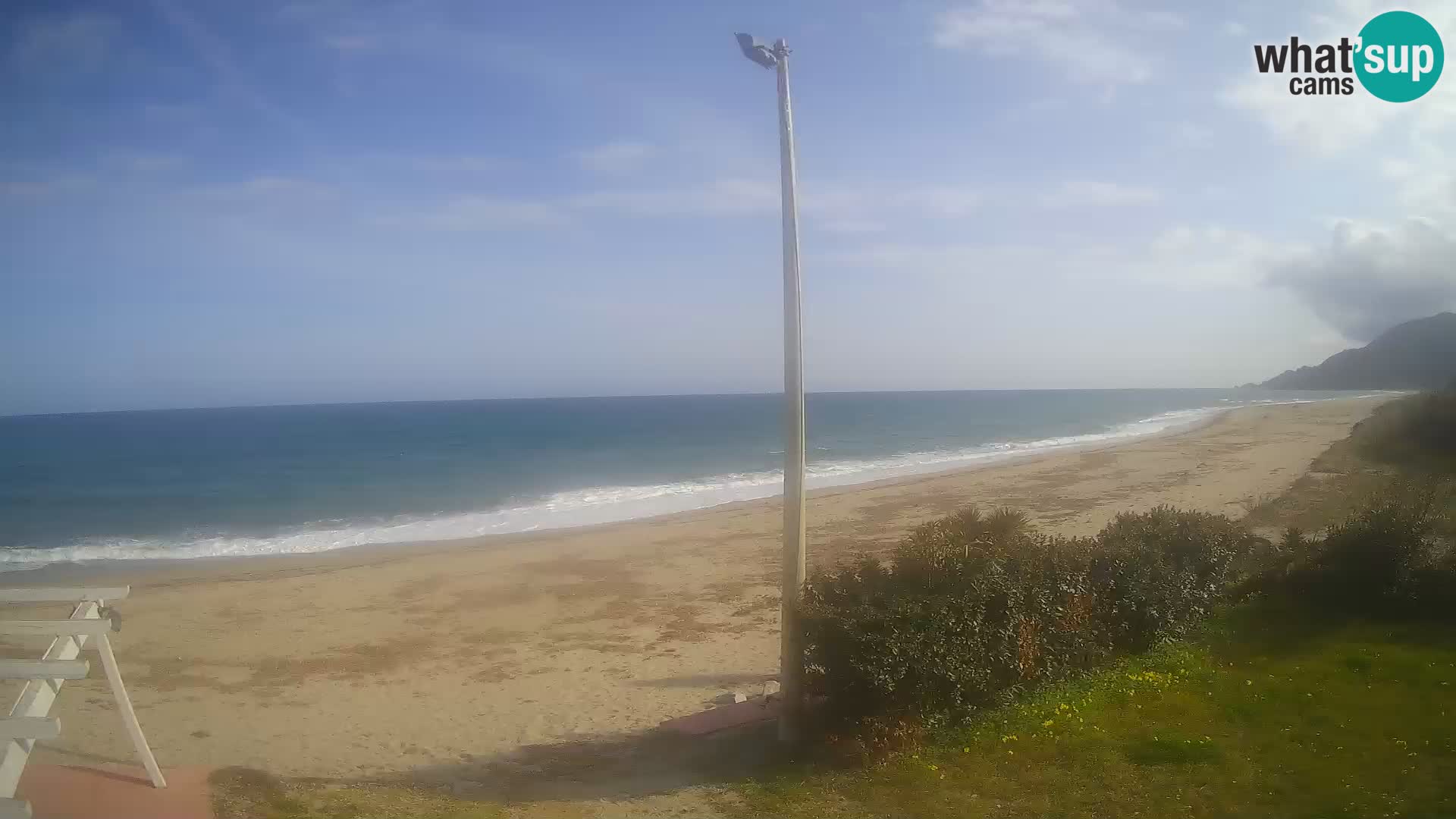 LIVE webcam Museddu beach – Ogliastra – Sardinia – Italy