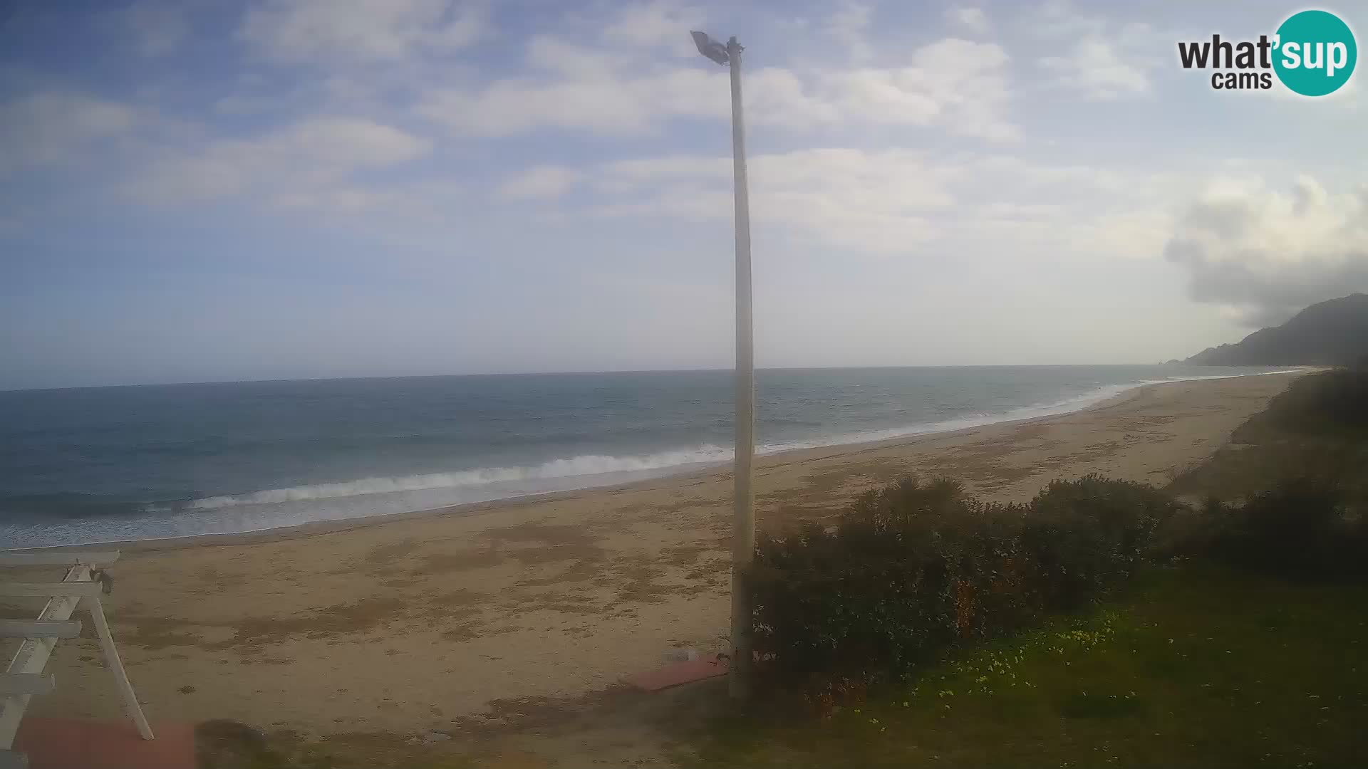 LIVE webcam Museddu beach – Ogliastra – Sardinia – Italy