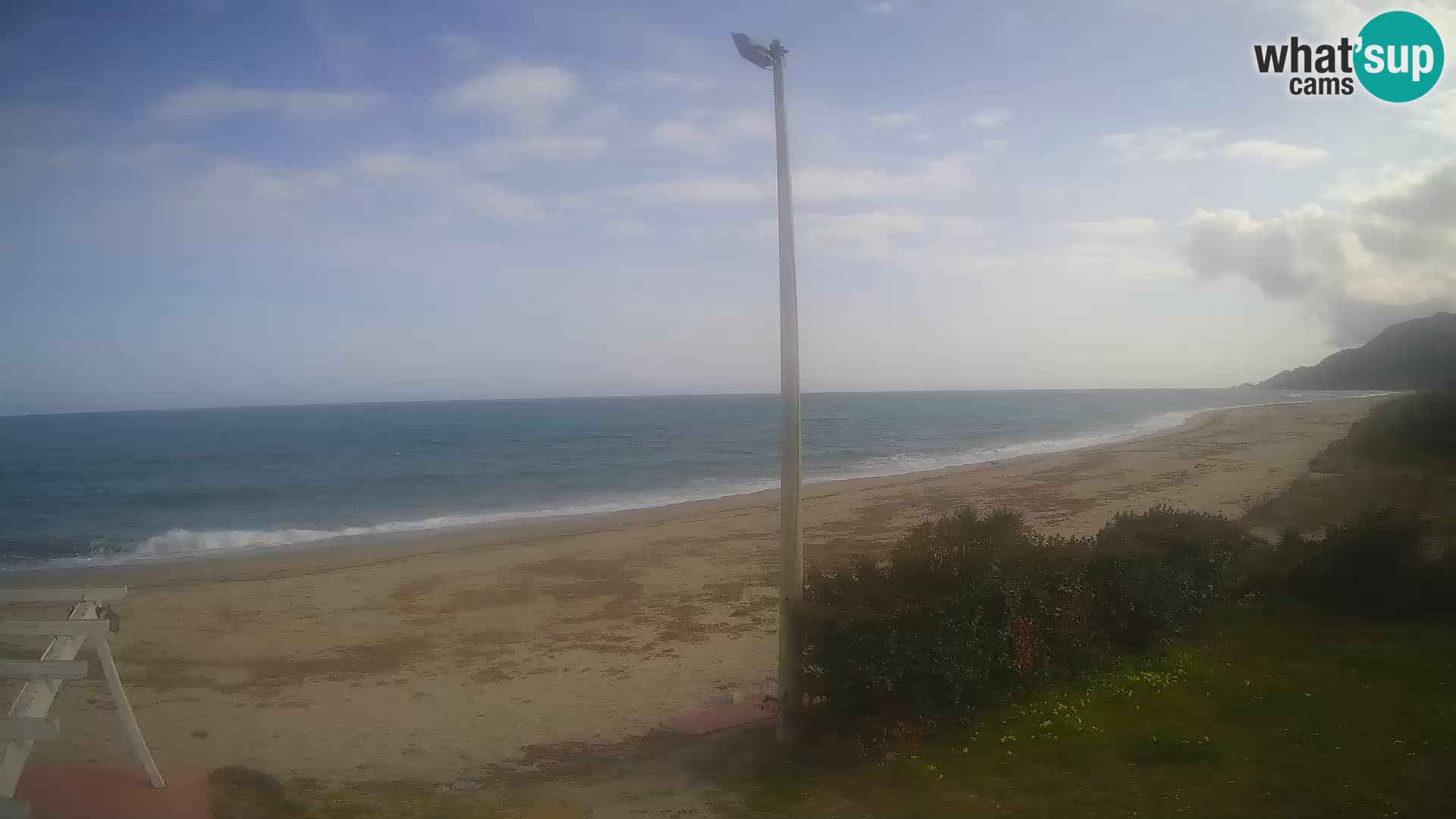 LIVE webcam Museddu beach – Ogliastra – Sardinia – Italy