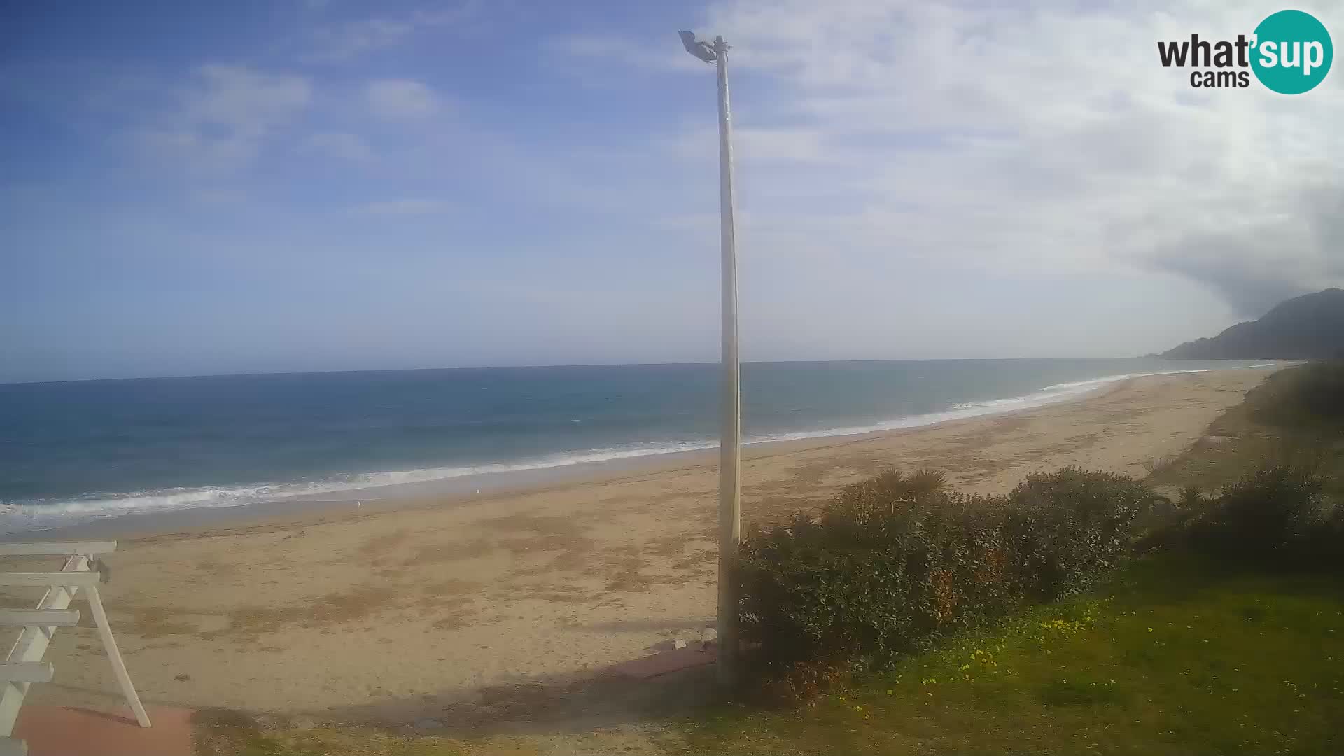 LIVE webcam Museddu beach – Ogliastra – Sardinia – Italy