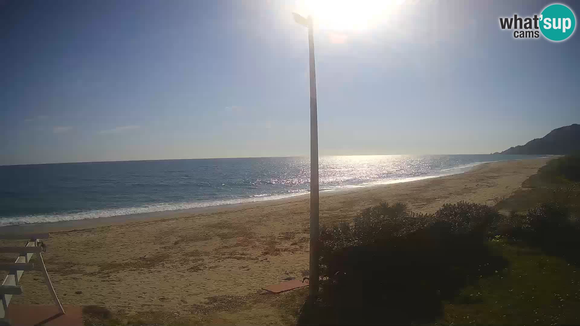 Camera en vivo playa Museddu – Ogliastra – Cerdeña – Italia