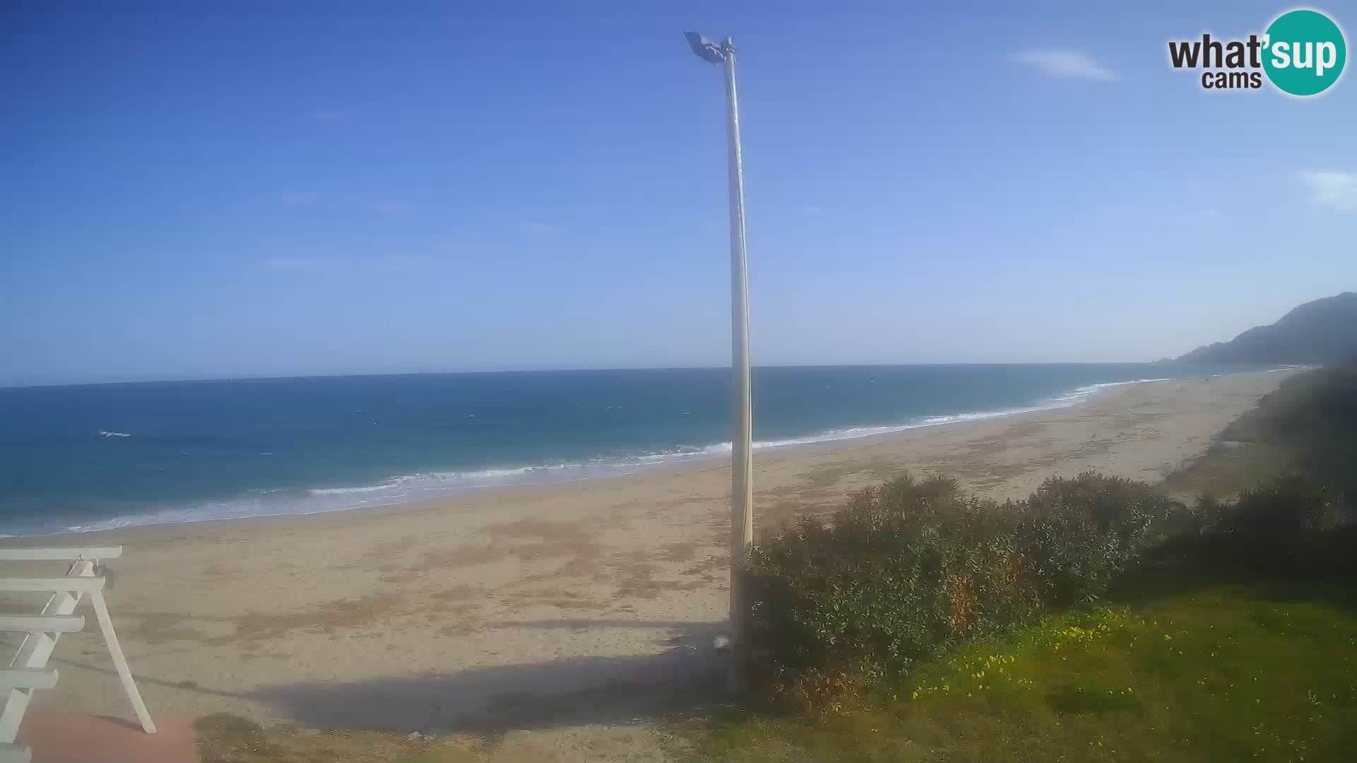 Camera en vivo playa Museddu – Ogliastra – Cerdeña – Italia