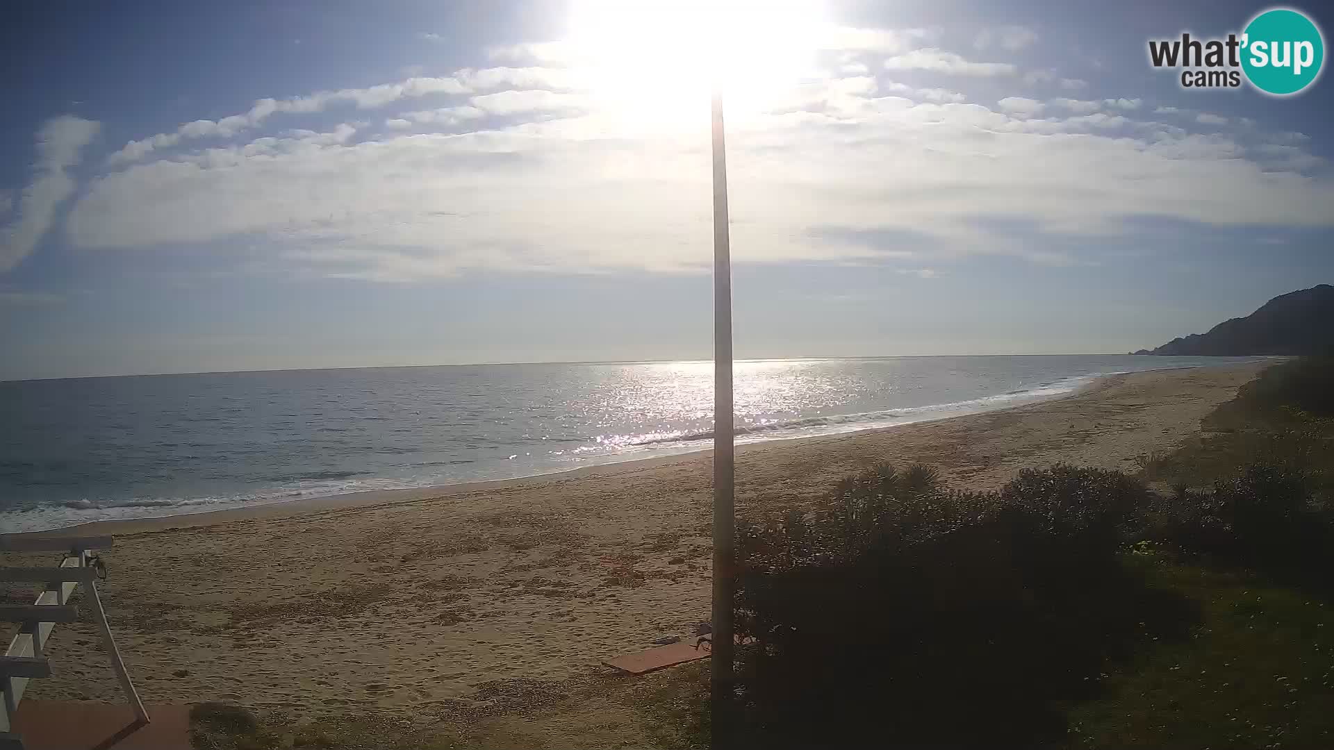 LIVE webcam Museddu beach – Ogliastra – Sardinia – Italy