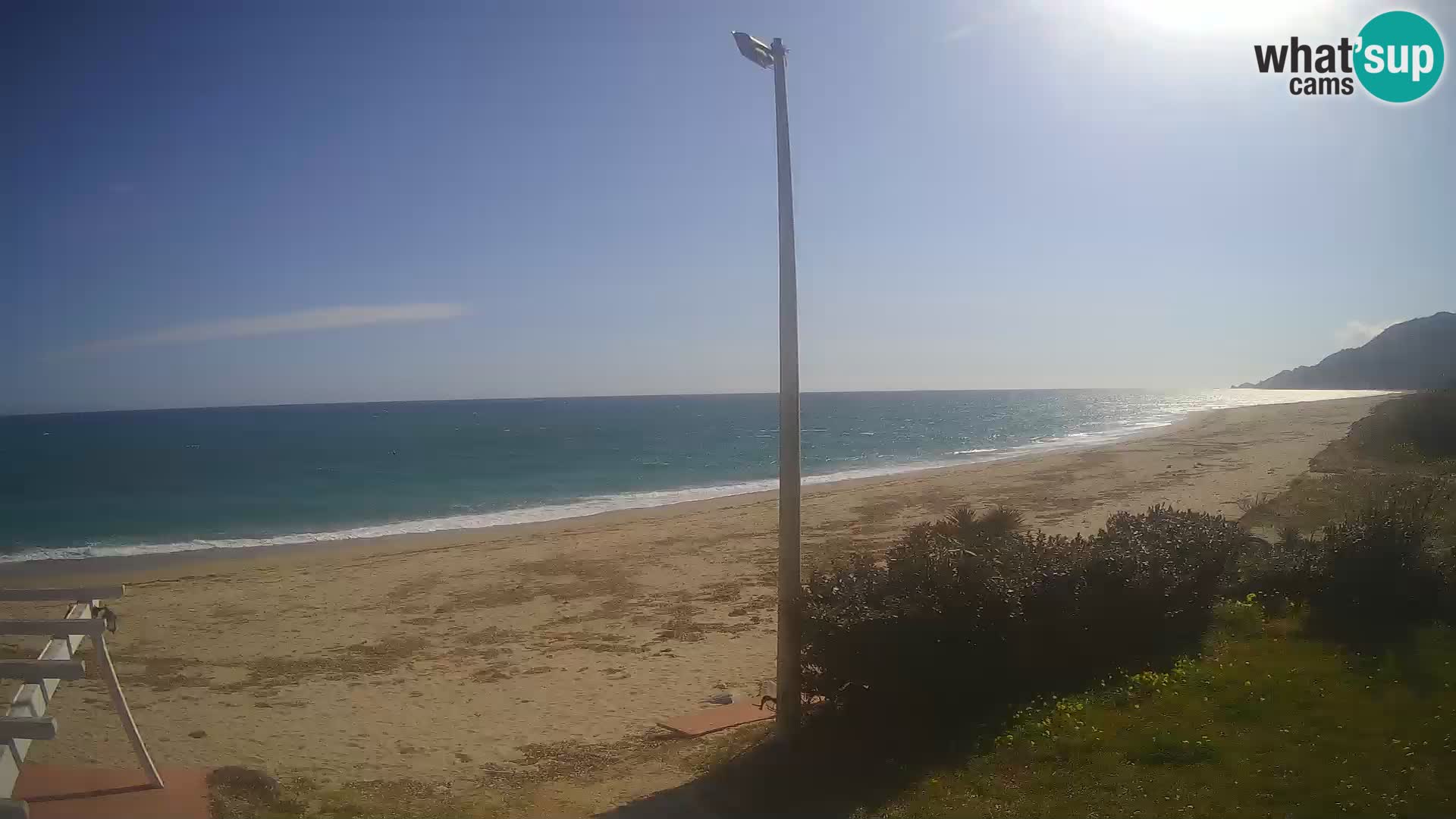 LIVE webcam Museddu beach – Ogliastra – Sardinia – Italy