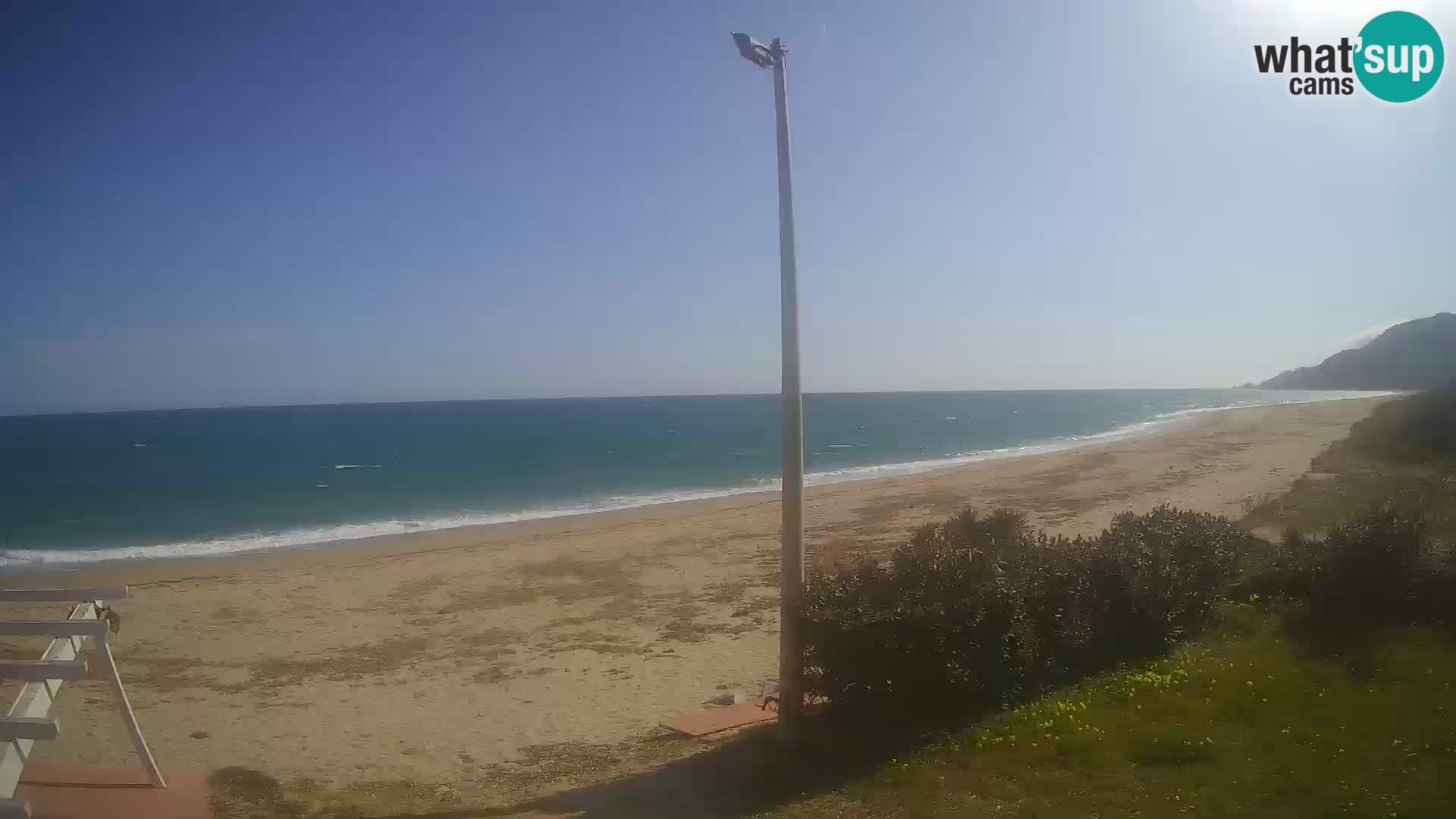 LIVE webcam Museddu beach – Ogliastra – Sardinia – Italy