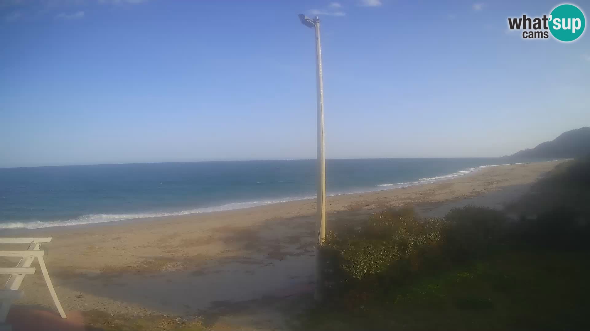 Camera en vivo playa Museddu – Ogliastra – Cerdeña – Italia