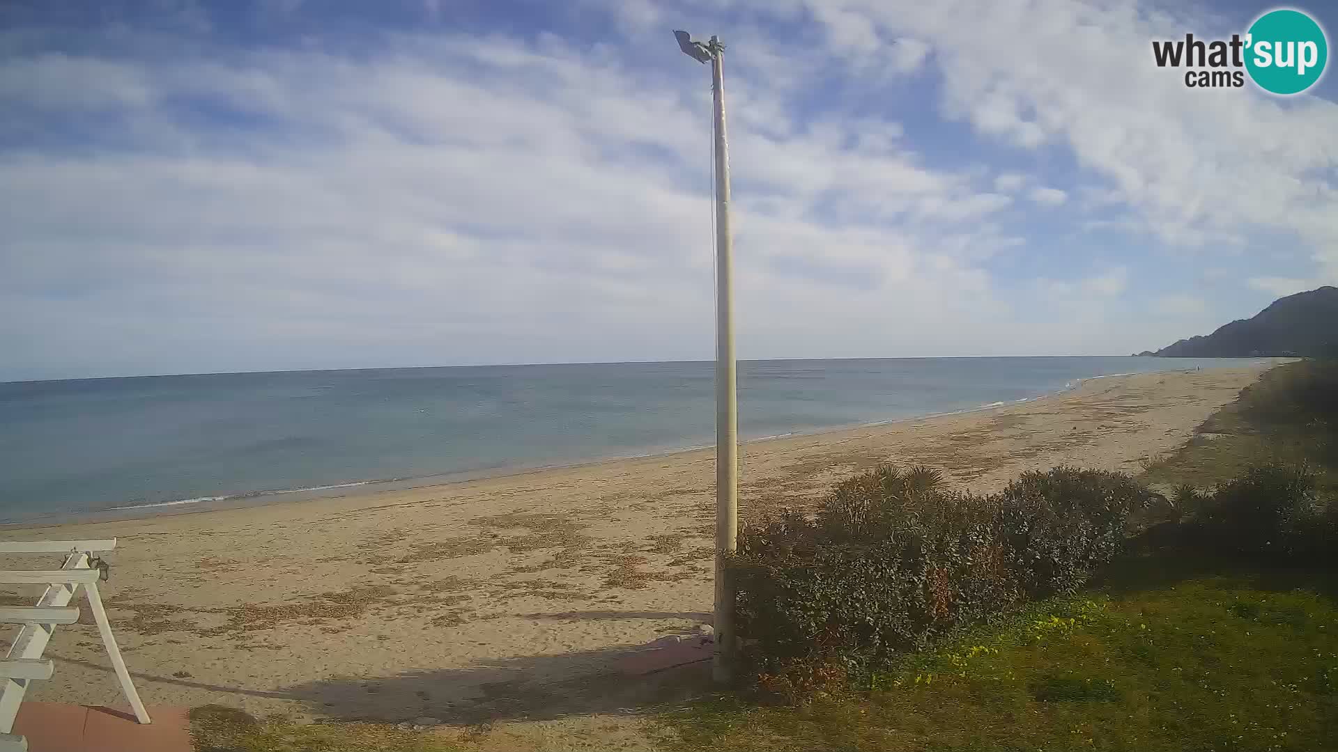 LIVE webcam spiaggia di Museddu – Ogliastra – Sardegna