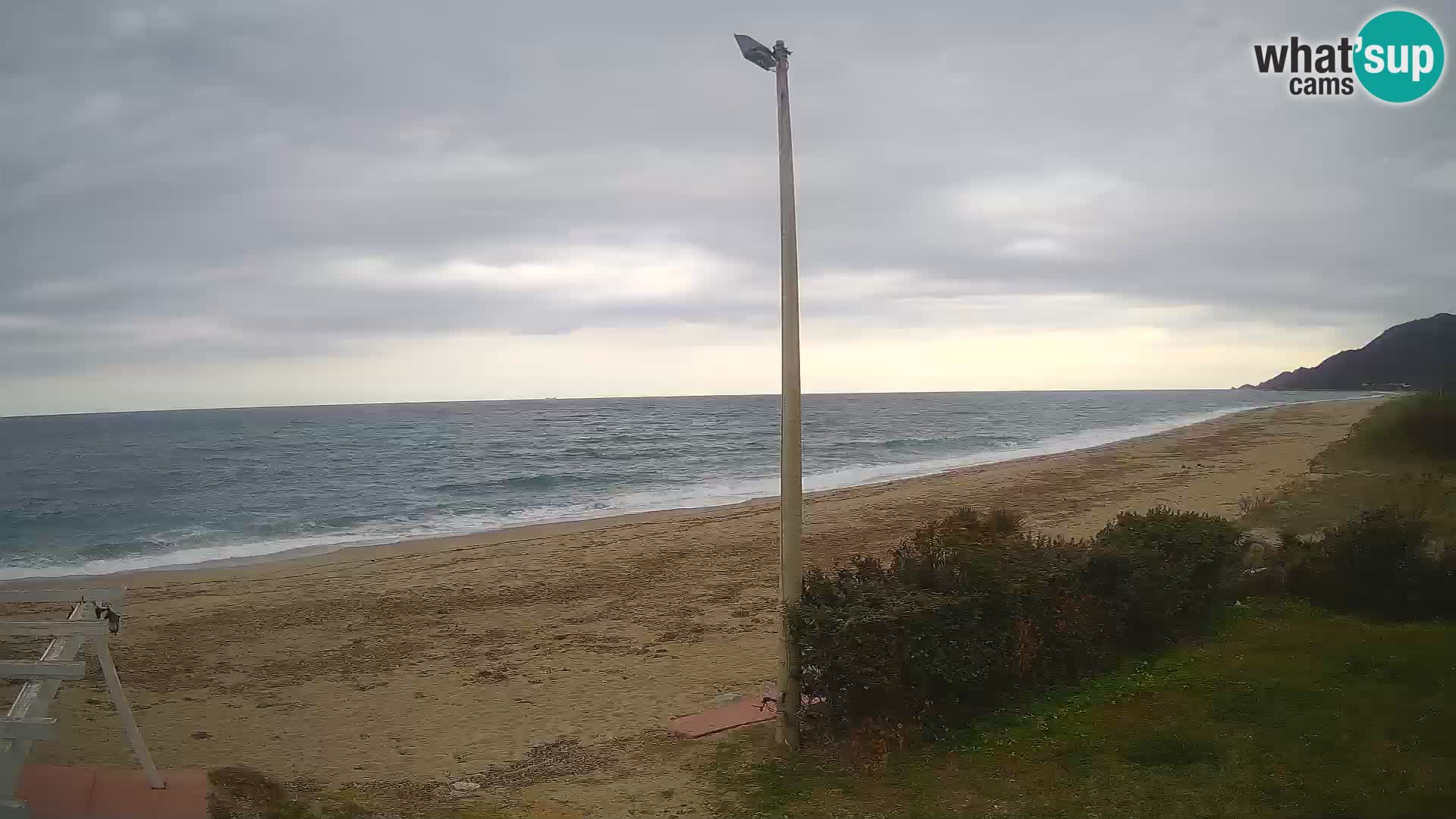 LIVE webcam Museddu beach – Ogliastra – Sardinia – Italy