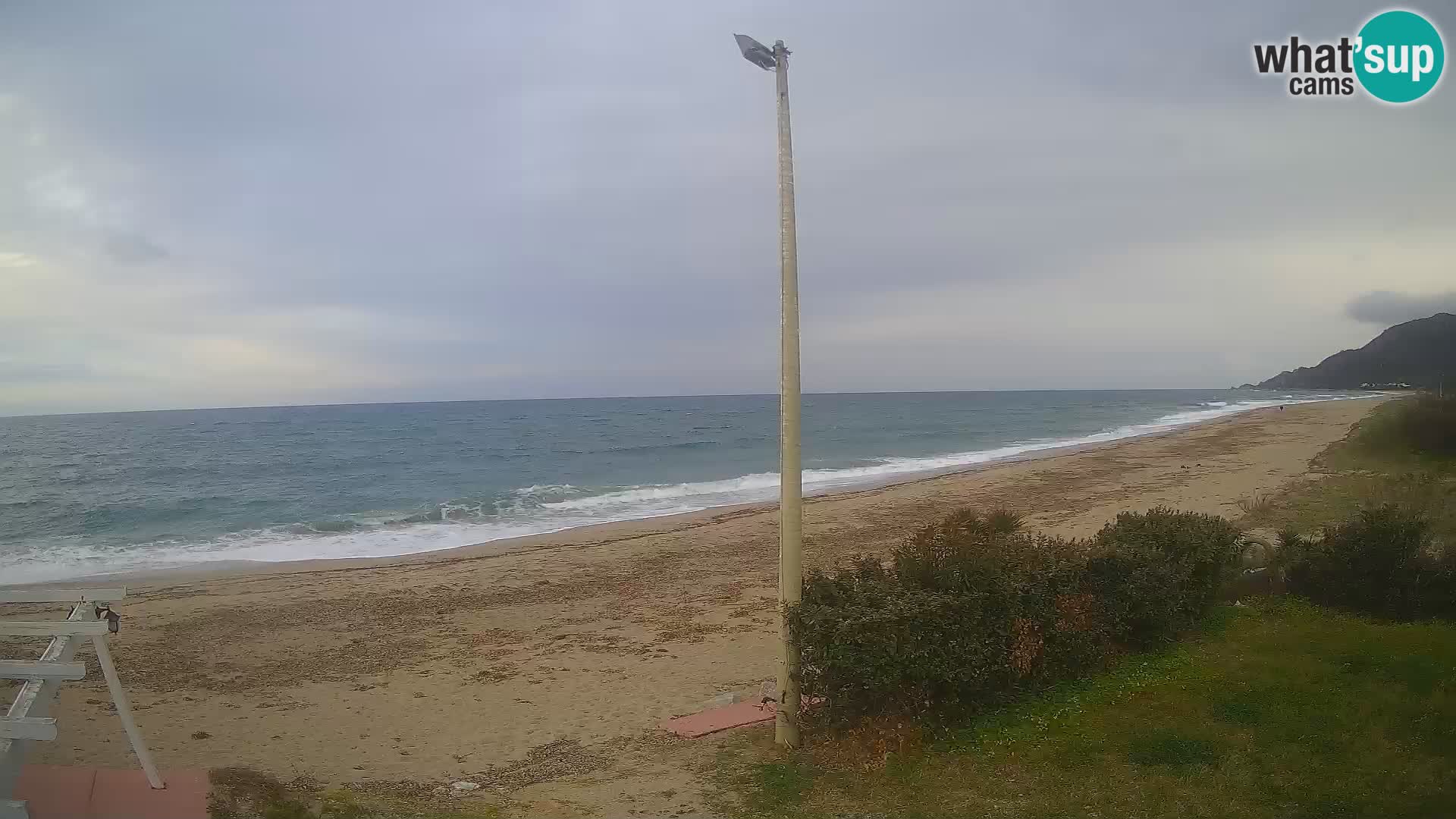 LIVE webcam Museddu beach – Ogliastra – Sardinia – Italy