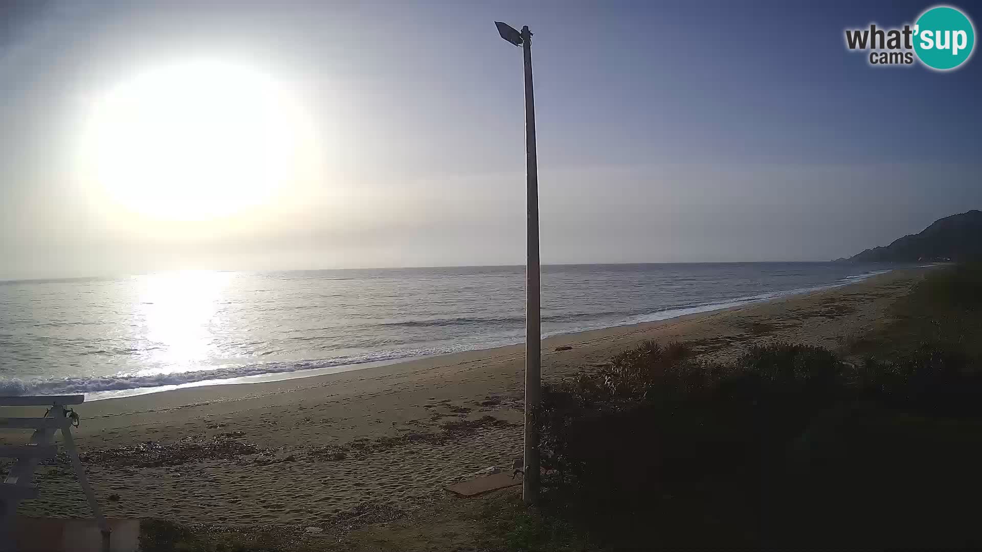 Spletna kamera plaža Museddu – Ogliastra – Sardinija – Italija