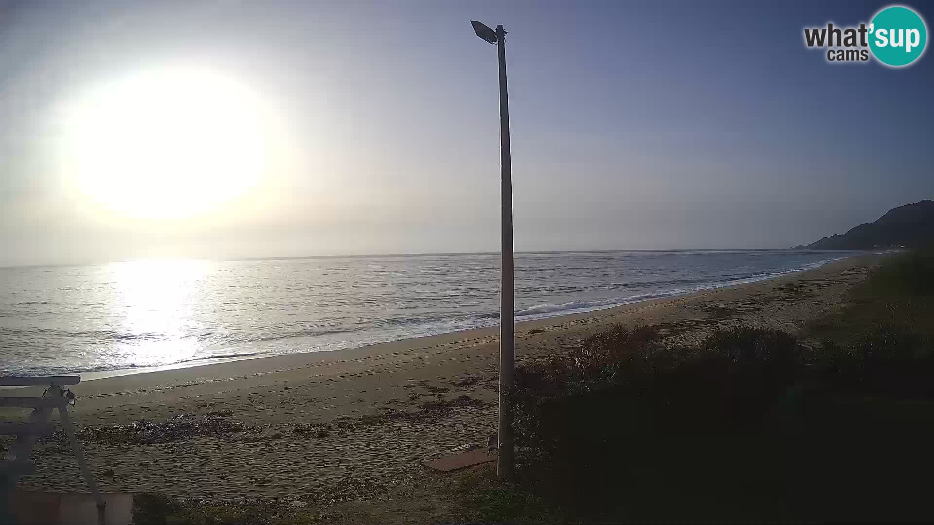 Camera en vivo playa Museddu – Ogliastra – Cerdeña – Italia