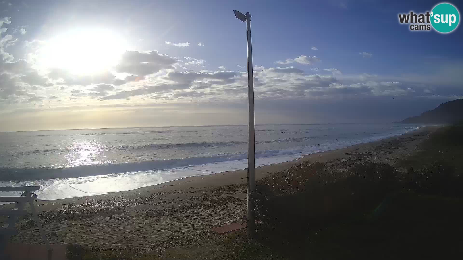 Camera en vivo playa Museddu – Ogliastra – Cerdeña – Italia