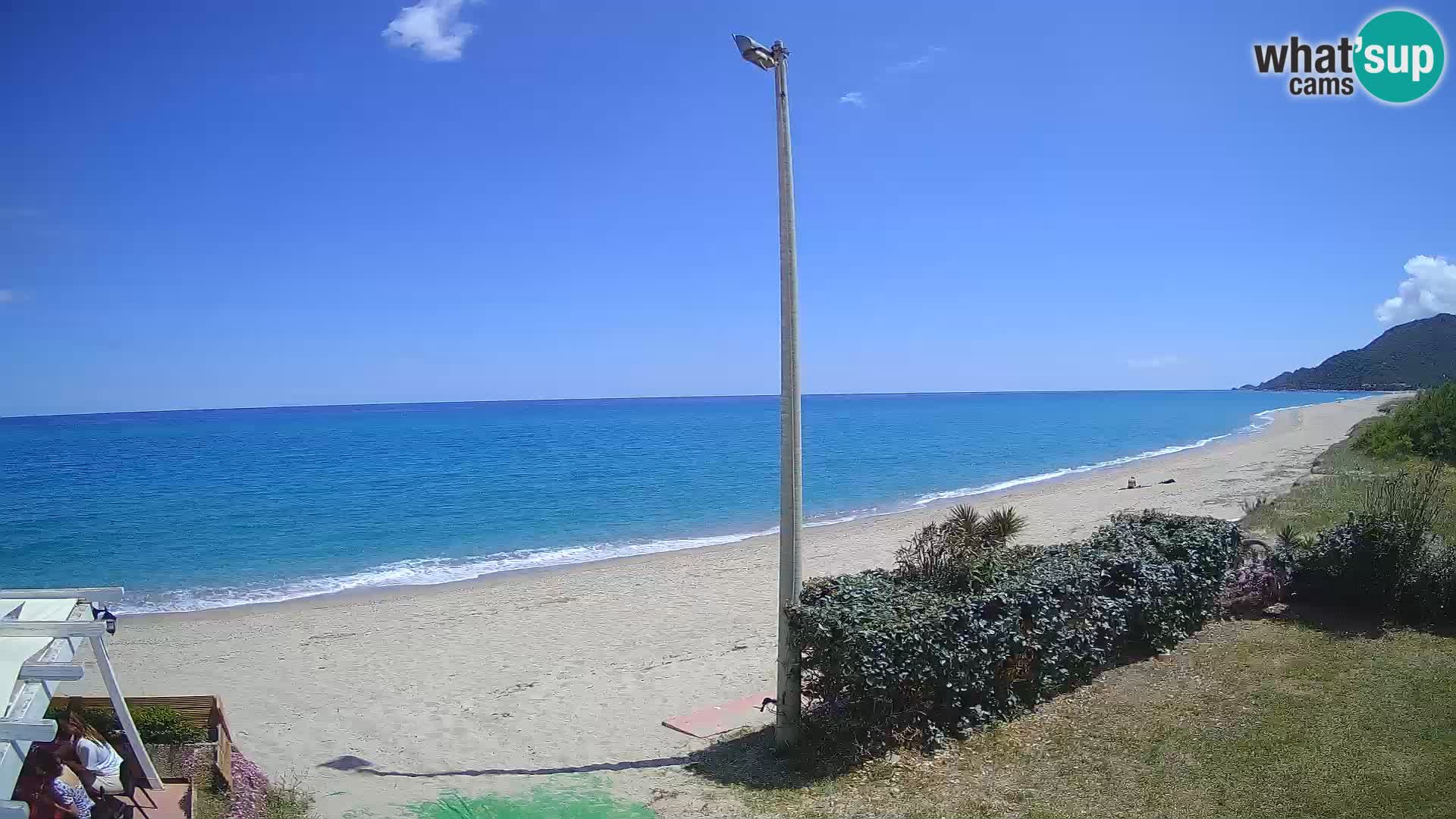 LIVE webcam Museddu beach – Ogliastra – Sardinia – Italy