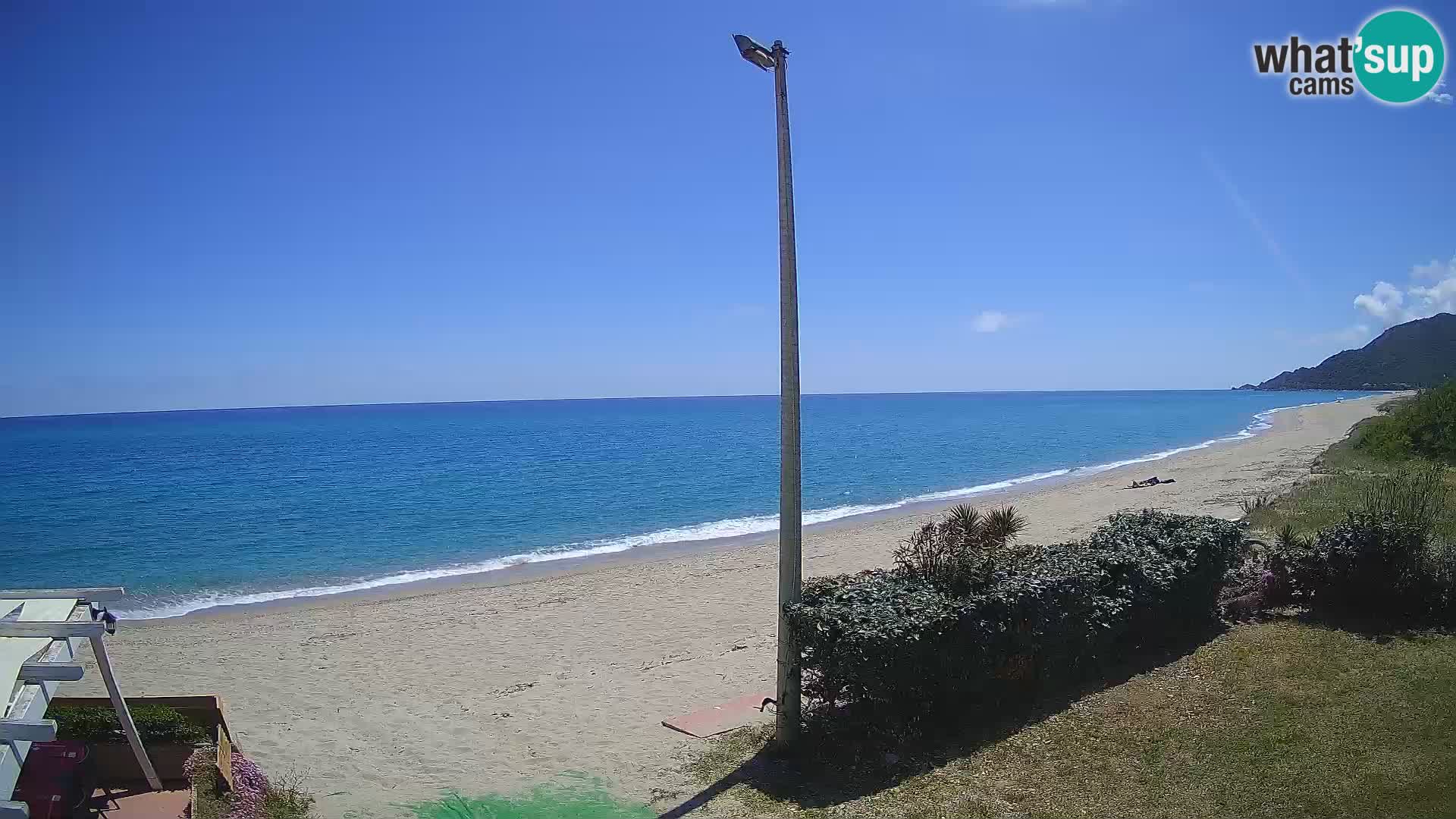 Camera en vivo playa Museddu – Ogliastra – Cerdeña – Italia