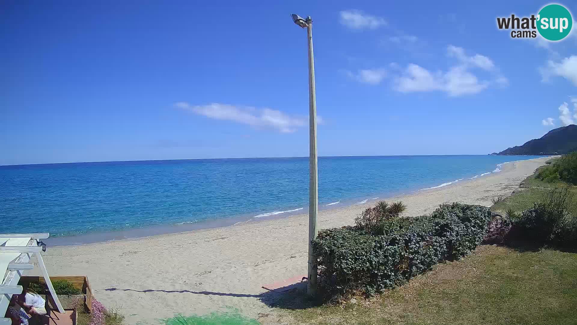 LIVE webcam Museddu beach – Ogliastra – Sardinia – Italy