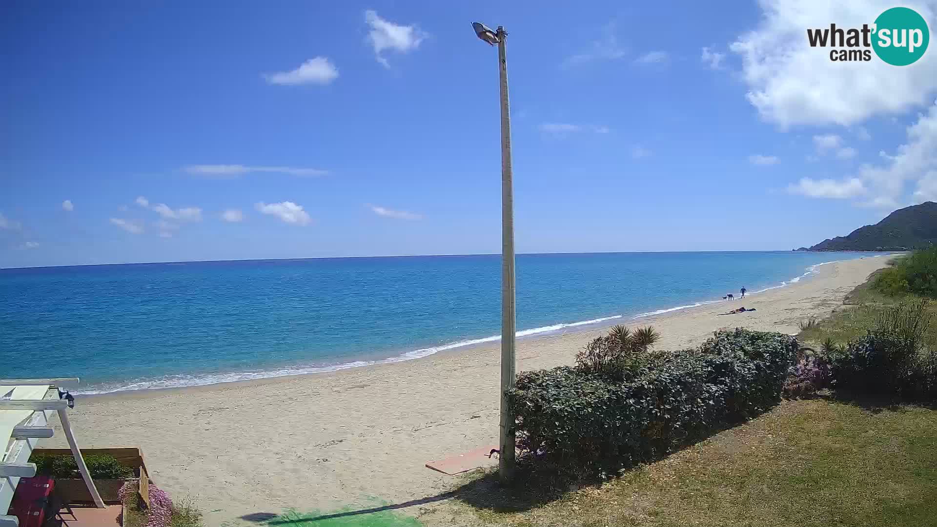 LIVE webcam Museddu beach – Ogliastra – Sardinia – Italy