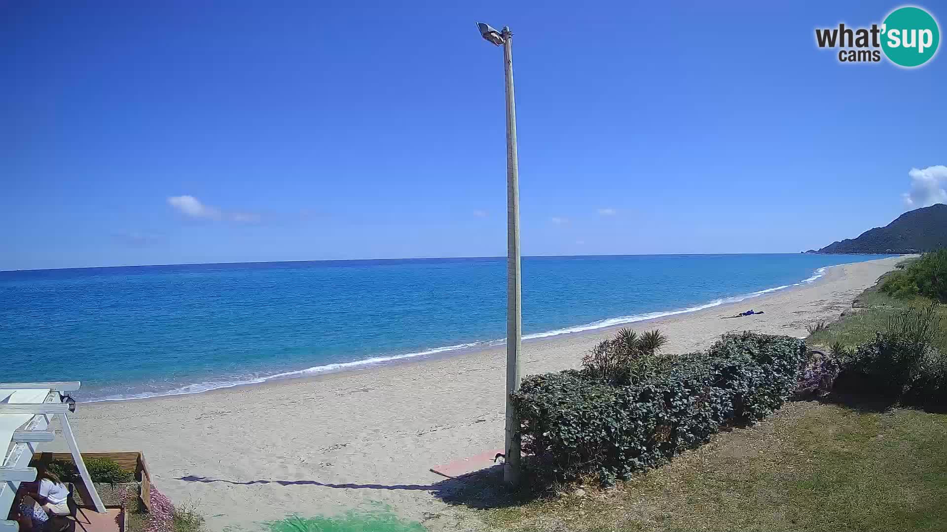 Web kamera plaža Museddu – Ogliastra – Sardinija – Italija