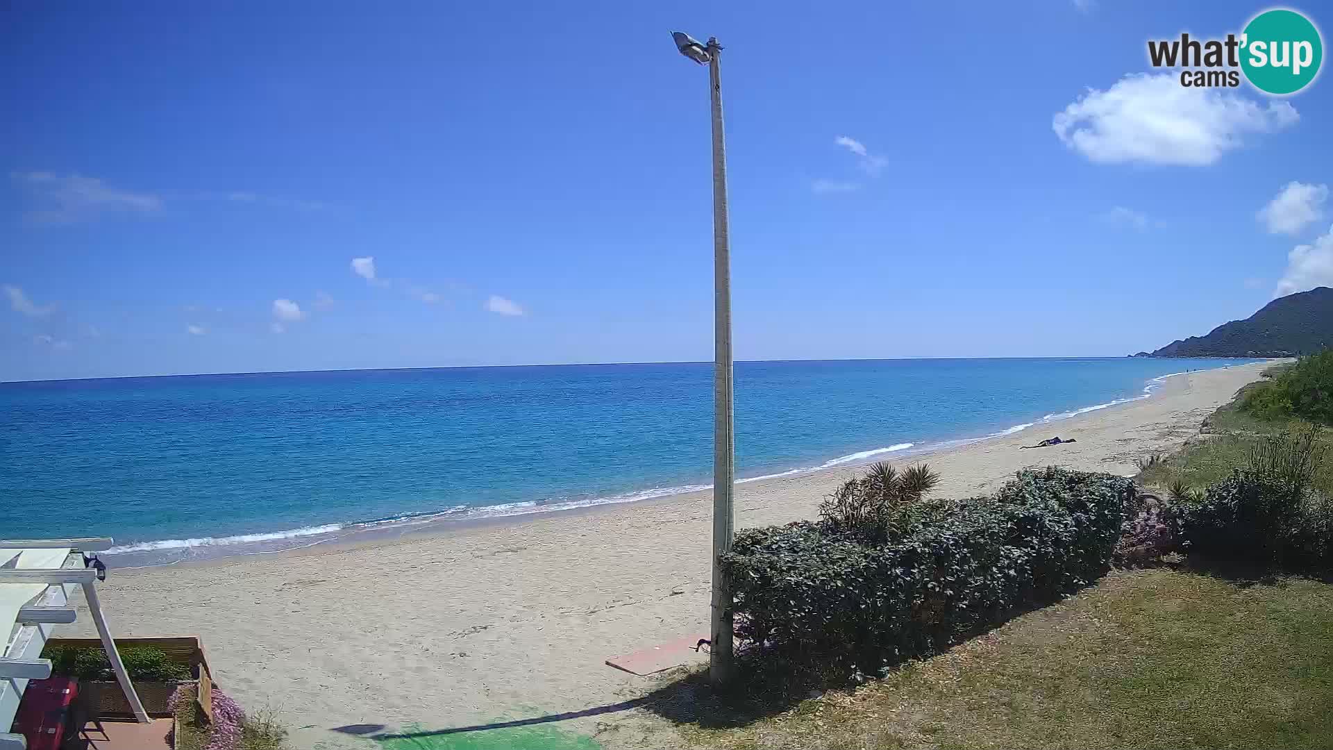 Spletna kamera plaža Museddu – Ogliastra – Sardinija – Italija