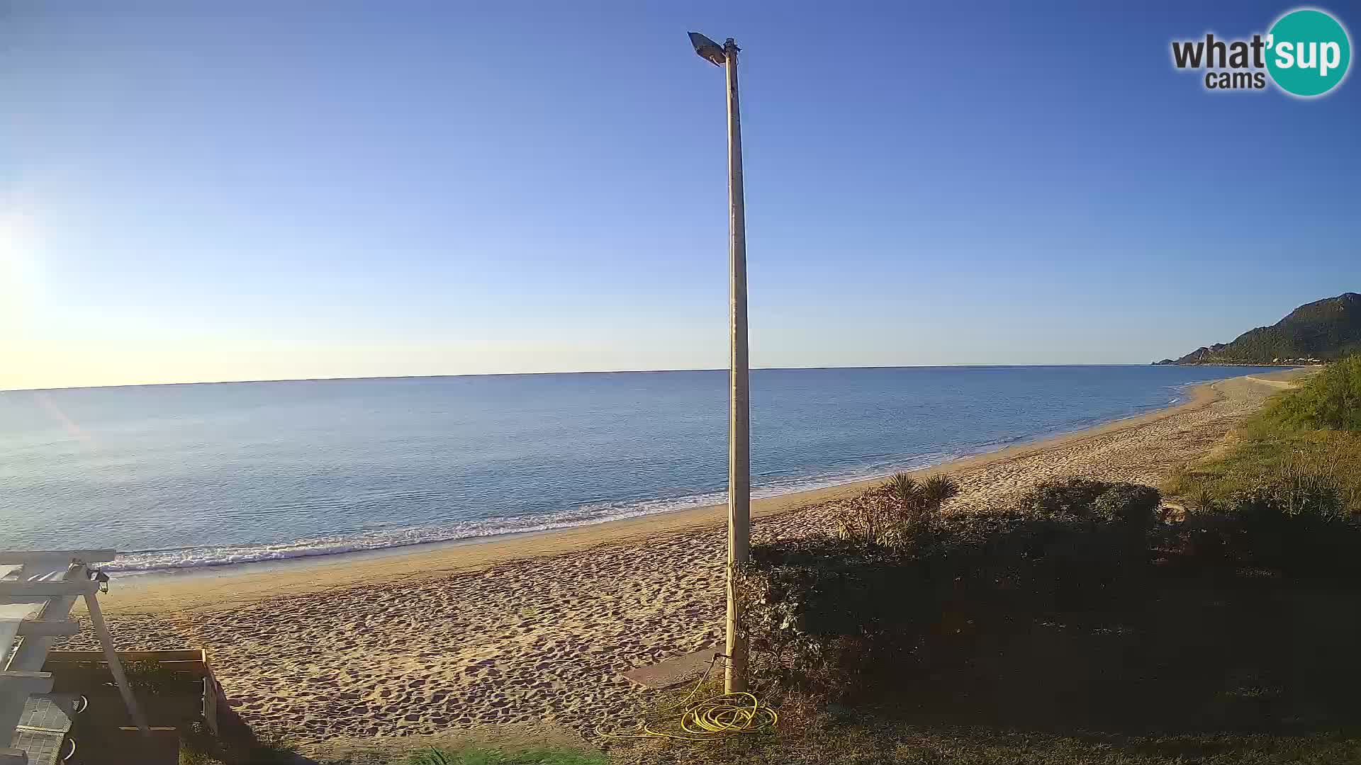 LIVE webcam Museddu beach – Ogliastra – Sardinia – Italy