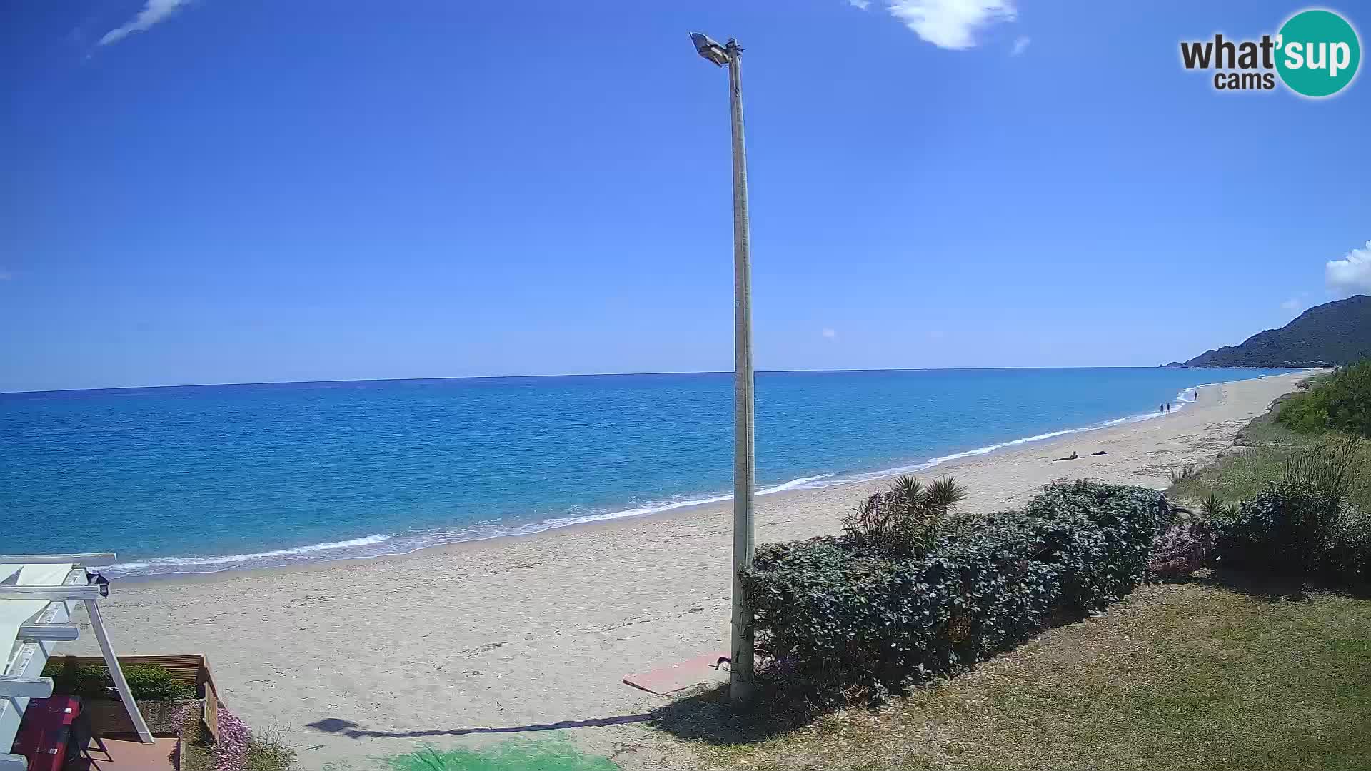 Camera en vivo playa Museddu – Ogliastra – Cerdeña – Italia