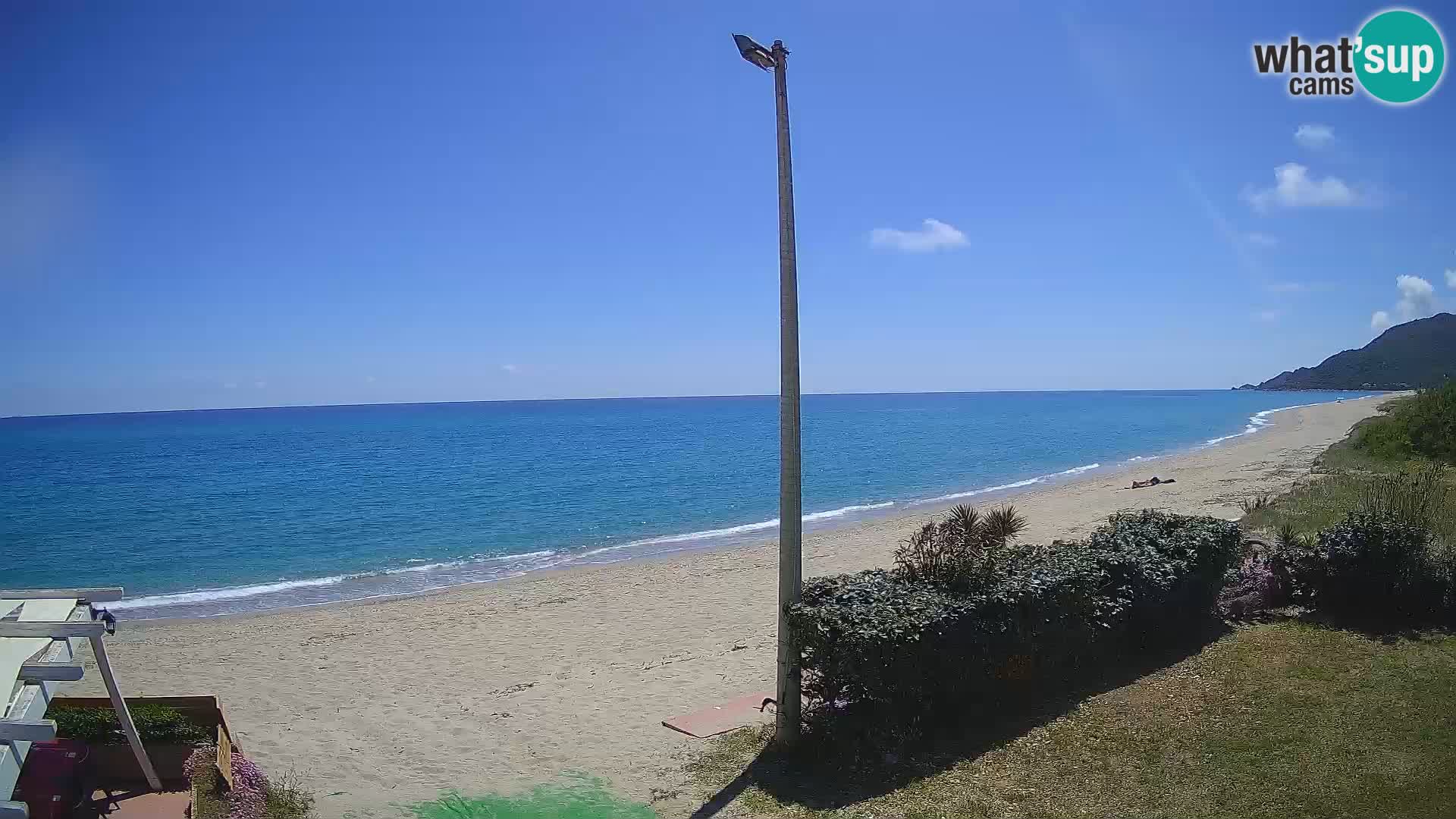 Camera en vivo playa Museddu – Ogliastra – Cerdeña – Italia