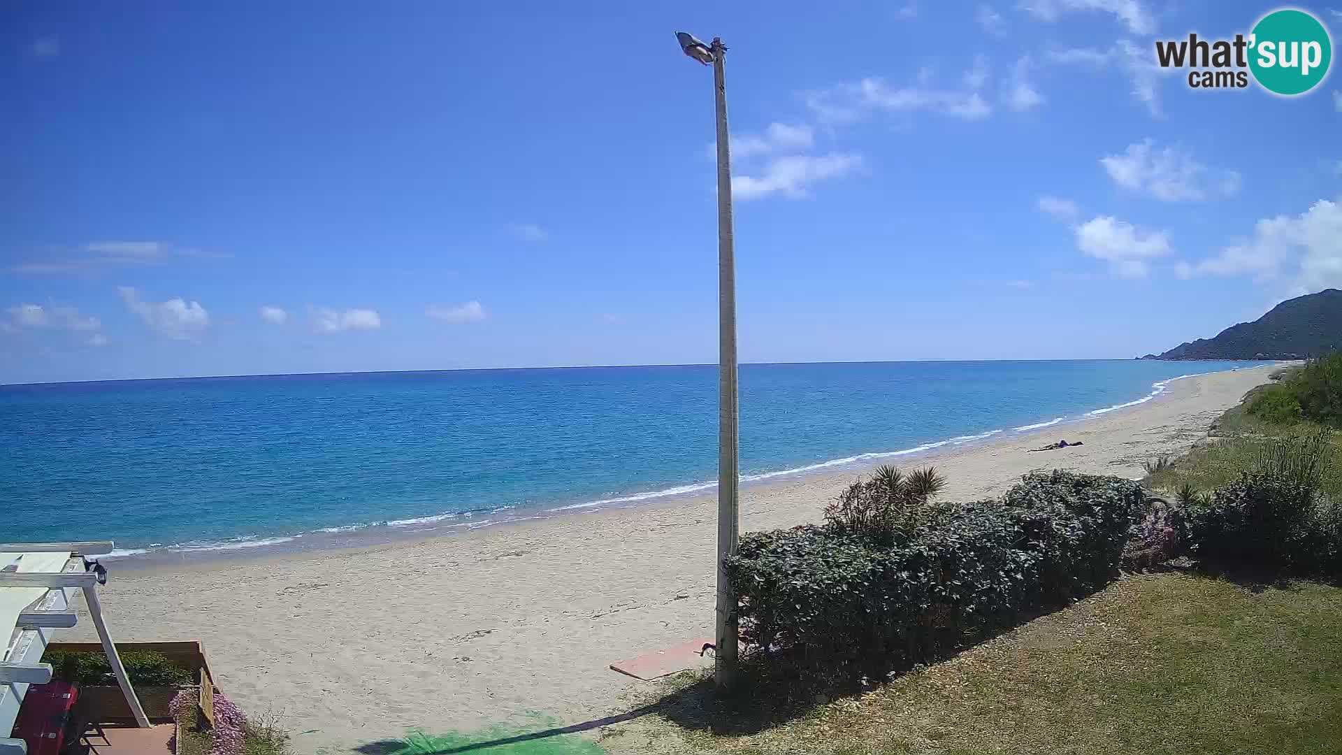 Spletna kamera plaža Museddu – Ogliastra – Sardinija – Italija