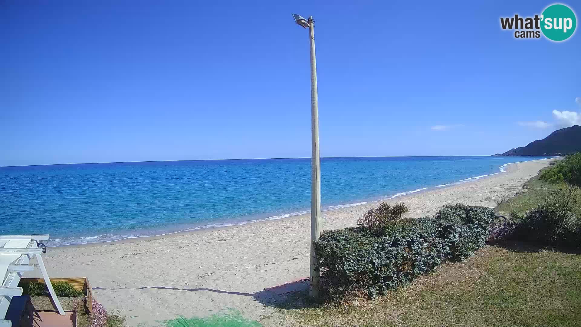 LIVE webcam Museddu beach – Ogliastra – Sardinia – Italy