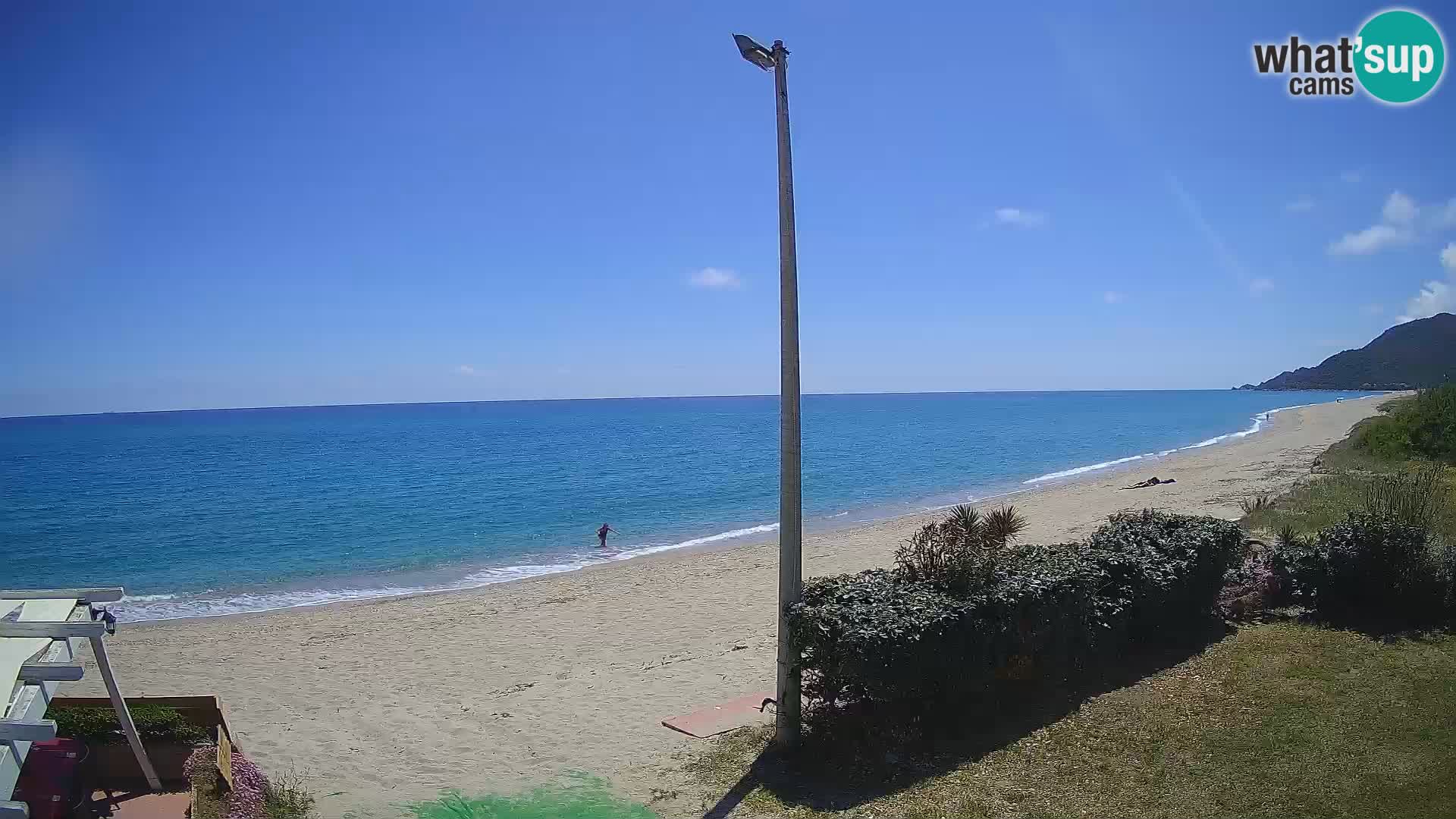 LIVE webcam Museddu beach – Ogliastra – Sardinia – Italy