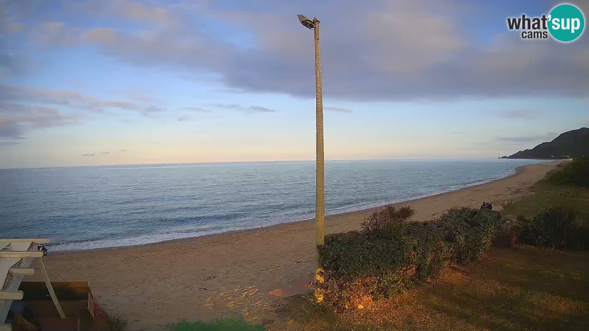 Spletna kamera plaža Museddu – Ogliastra – Sardinija – Italija