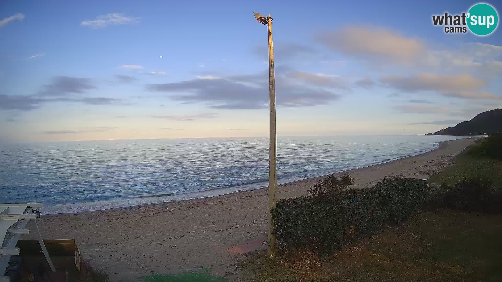 LIVE webcam Museddu beach – Ogliastra – Sardinia – Italy
