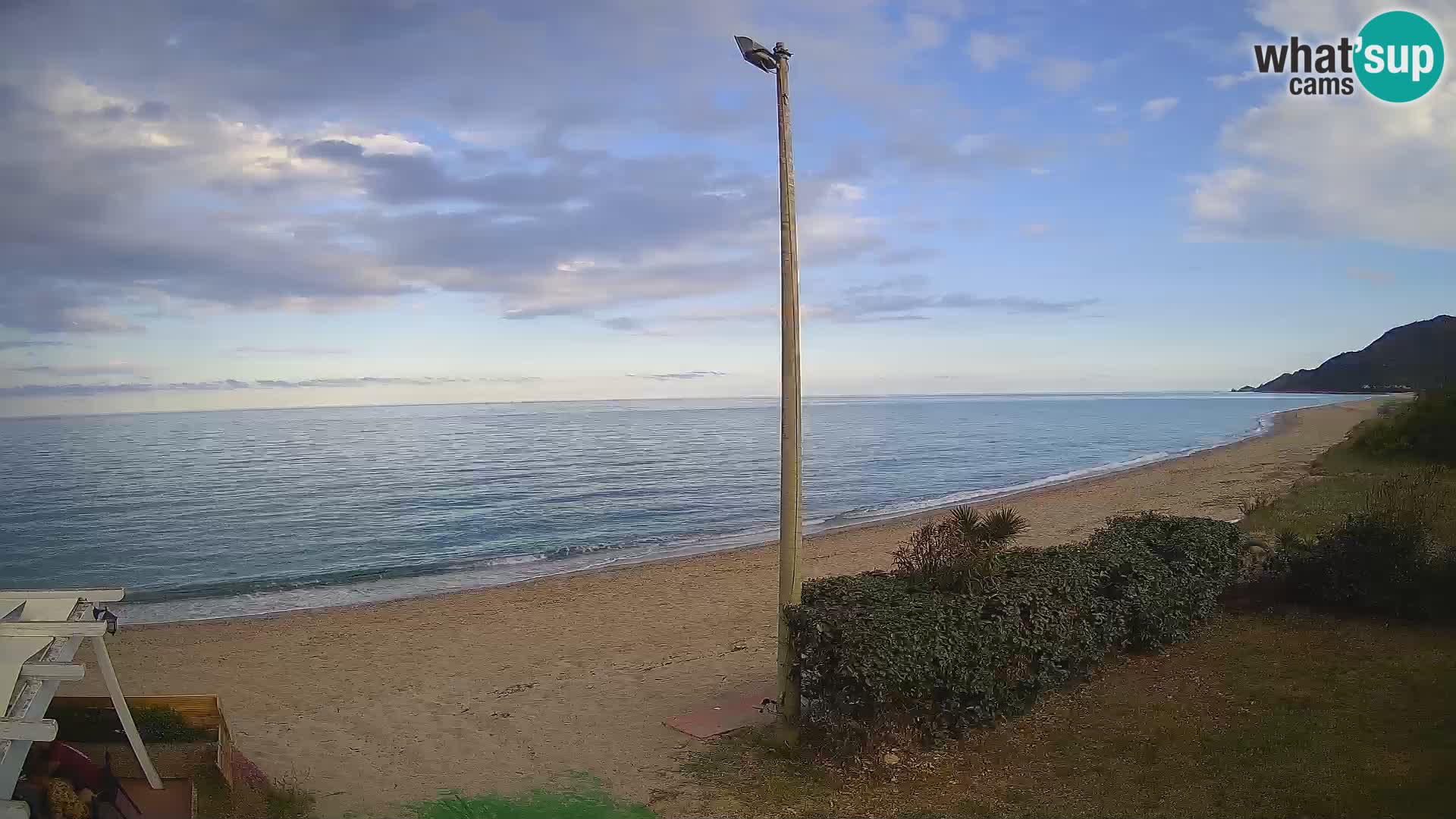 Camera en vivo playa Museddu – Ogliastra – Cerdeña – Italia