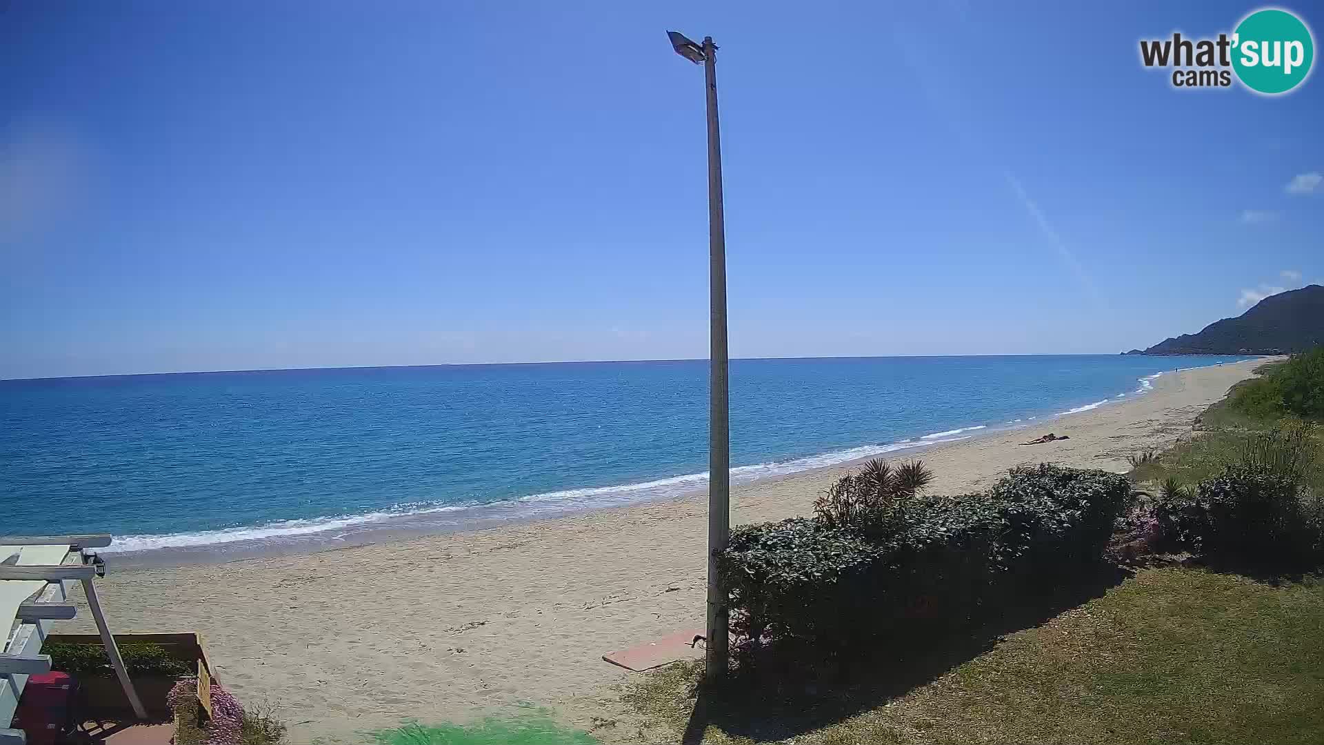 LIVE webcam Museddu beach – Ogliastra – Sardinia – Italy
