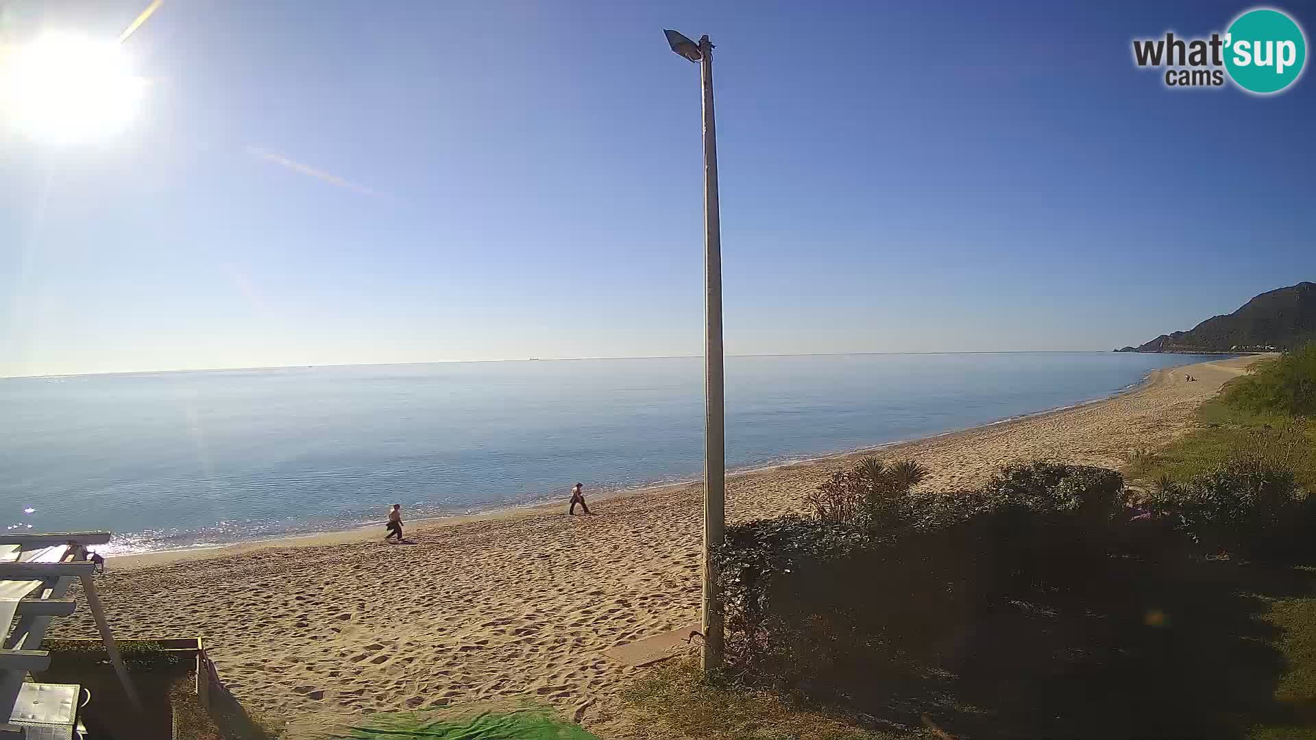Camera en vivo playa Museddu – Ogliastra – Cerdeña – Italia