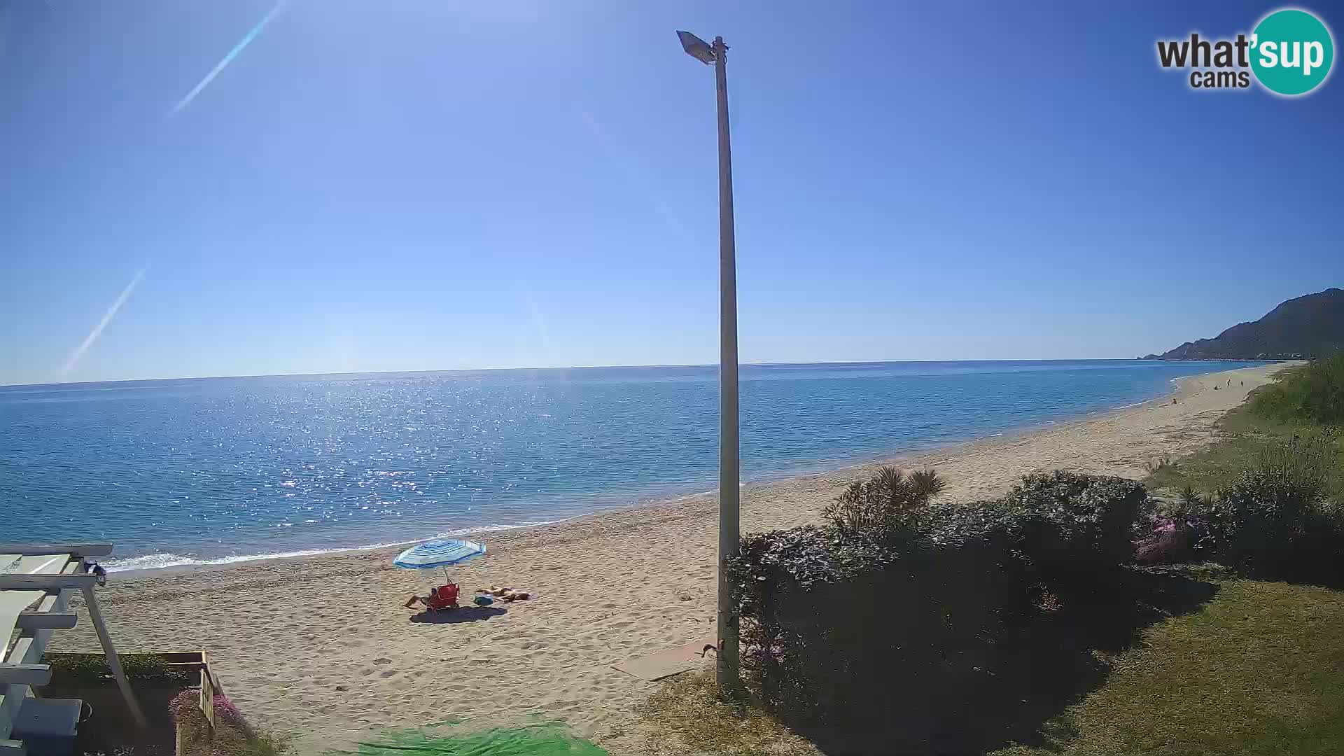 LIVE webcam Museddu beach – Ogliastra – Sardinia – Italy