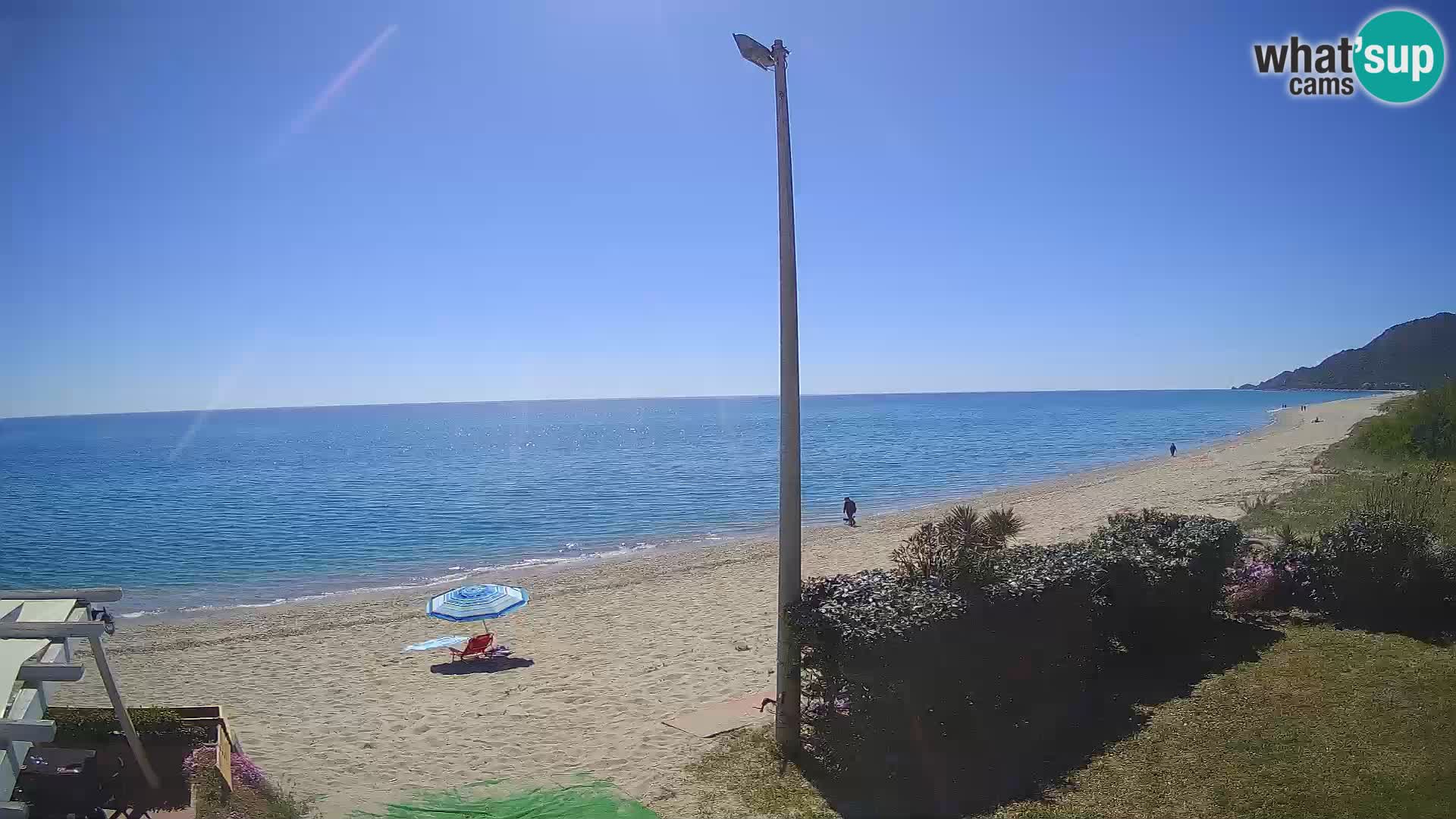 LIVE webcam Museddu beach – Ogliastra – Sardinia – Italy