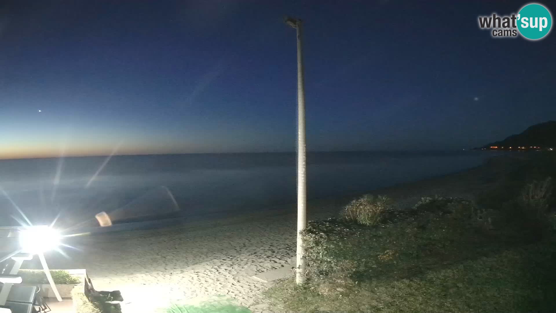 Spletna kamera plaža Museddu – Ogliastra – Sardinija – Italija