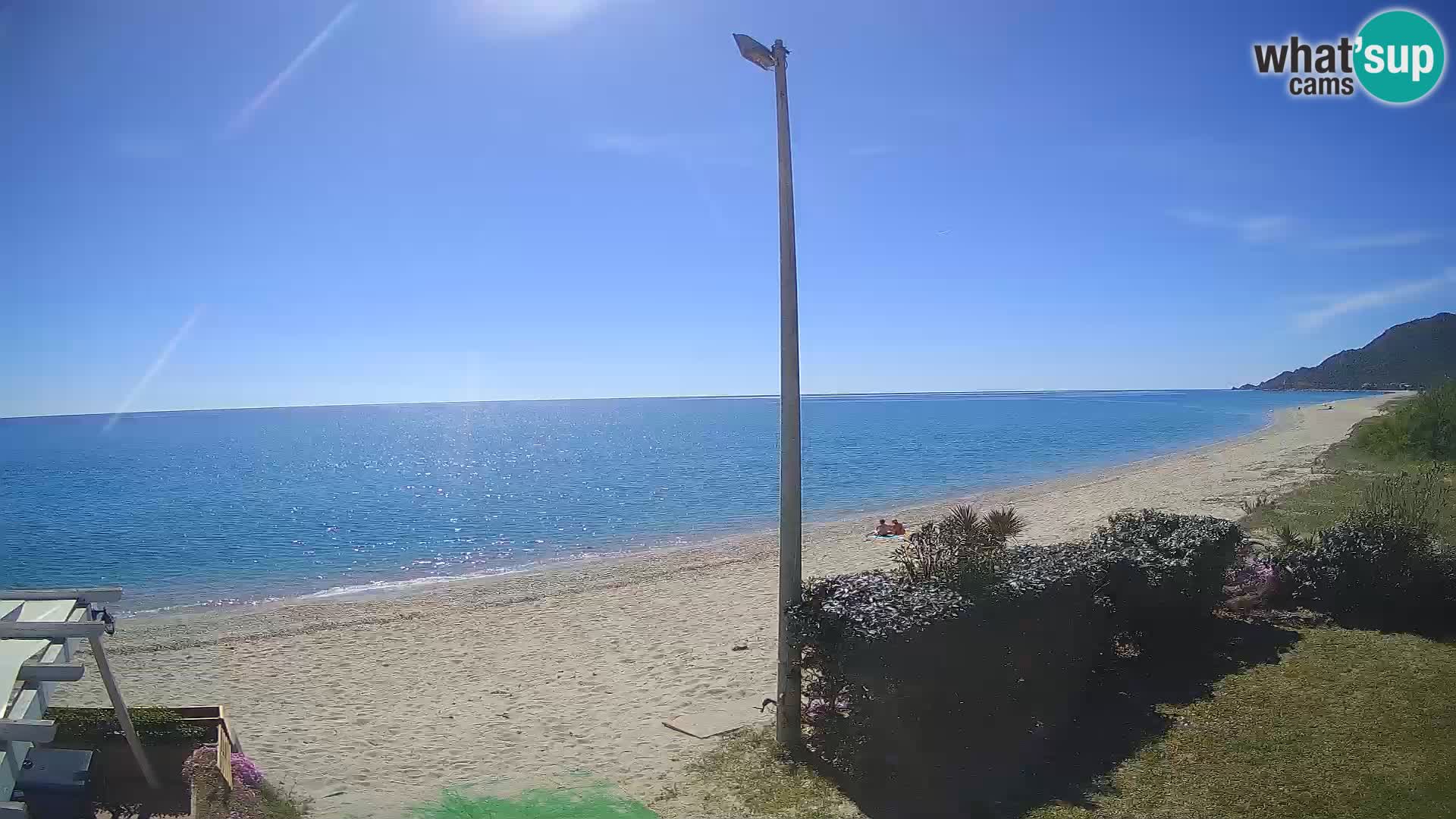 Webcam plage Museddu – Ogliastra livecam Sardaigne – Italie