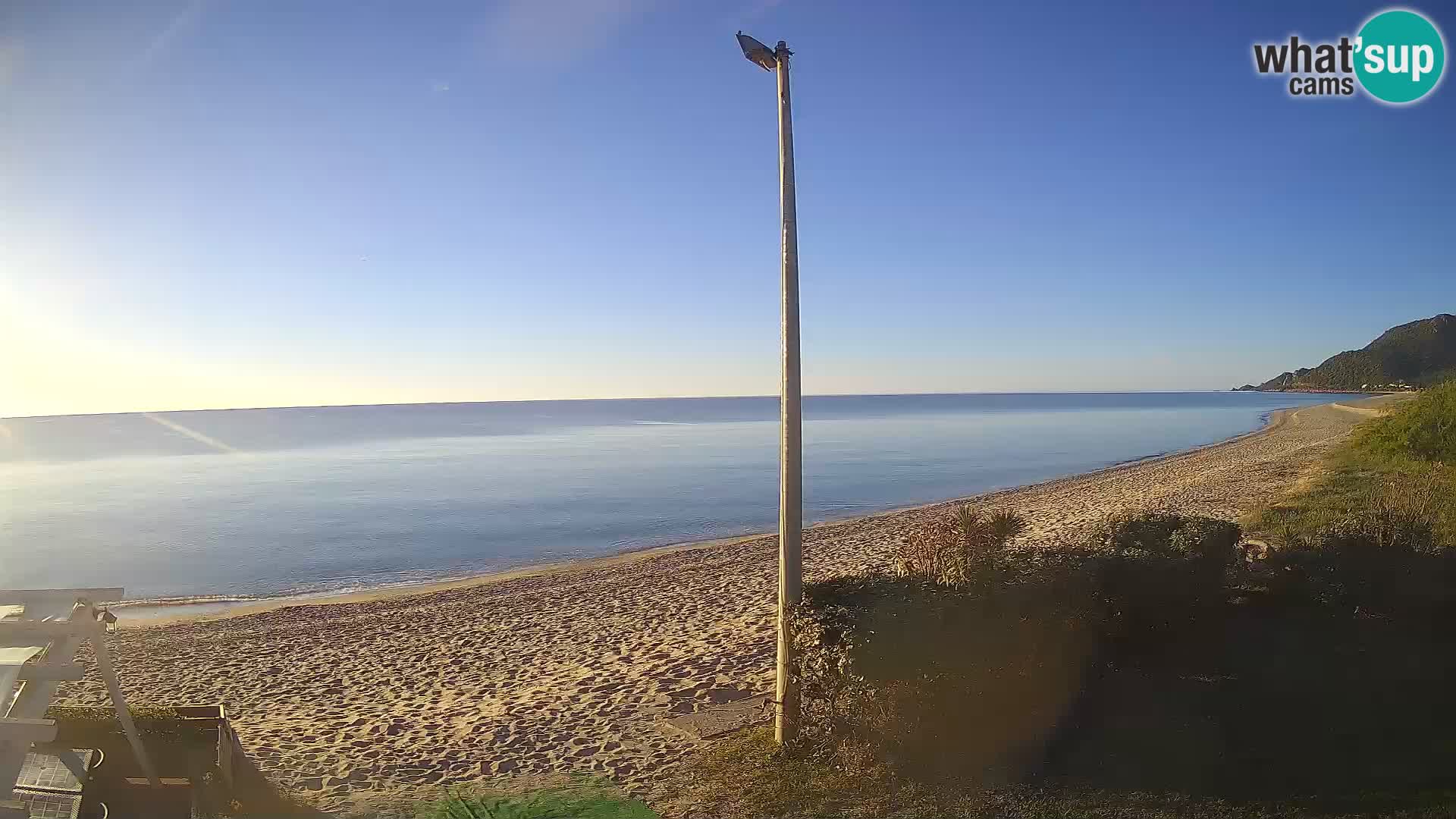 LIVE webcam Museddu beach – Ogliastra – Sardinia – Italy