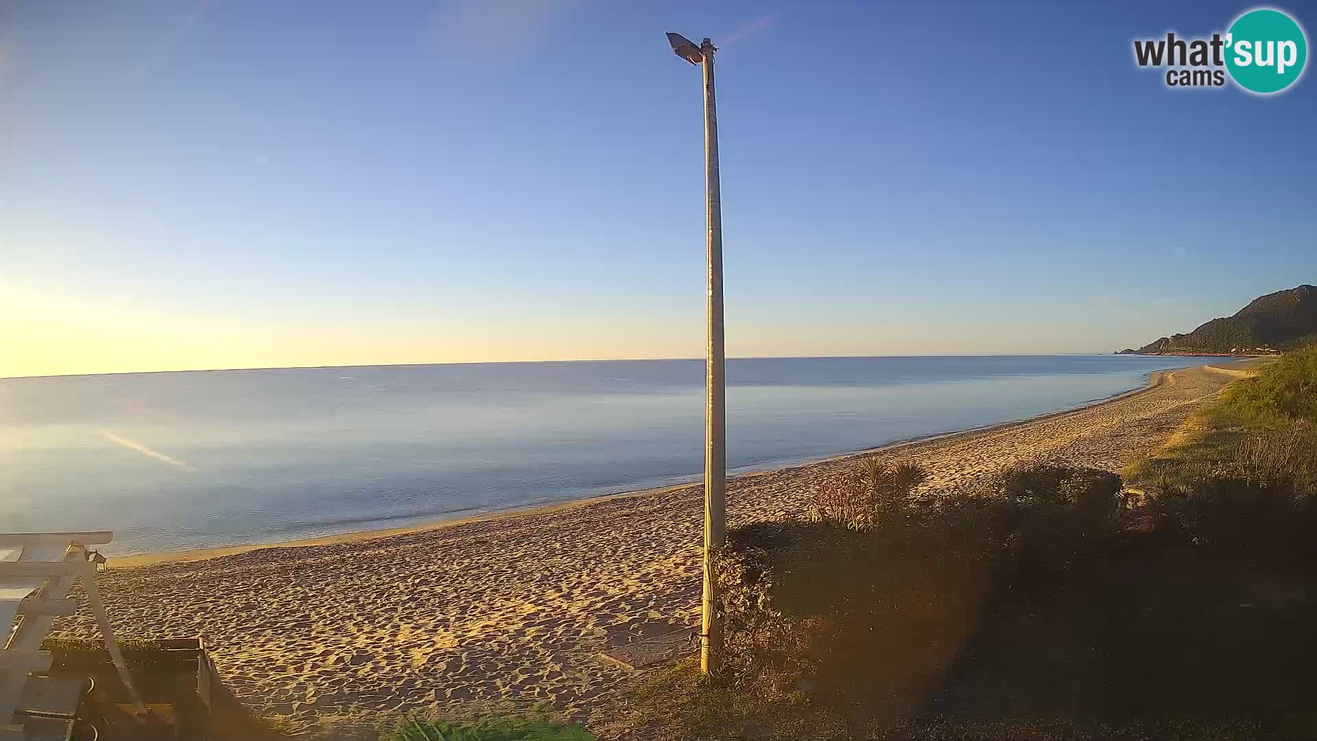 Camera en vivo playa Museddu – Ogliastra – Cerdeña – Italia