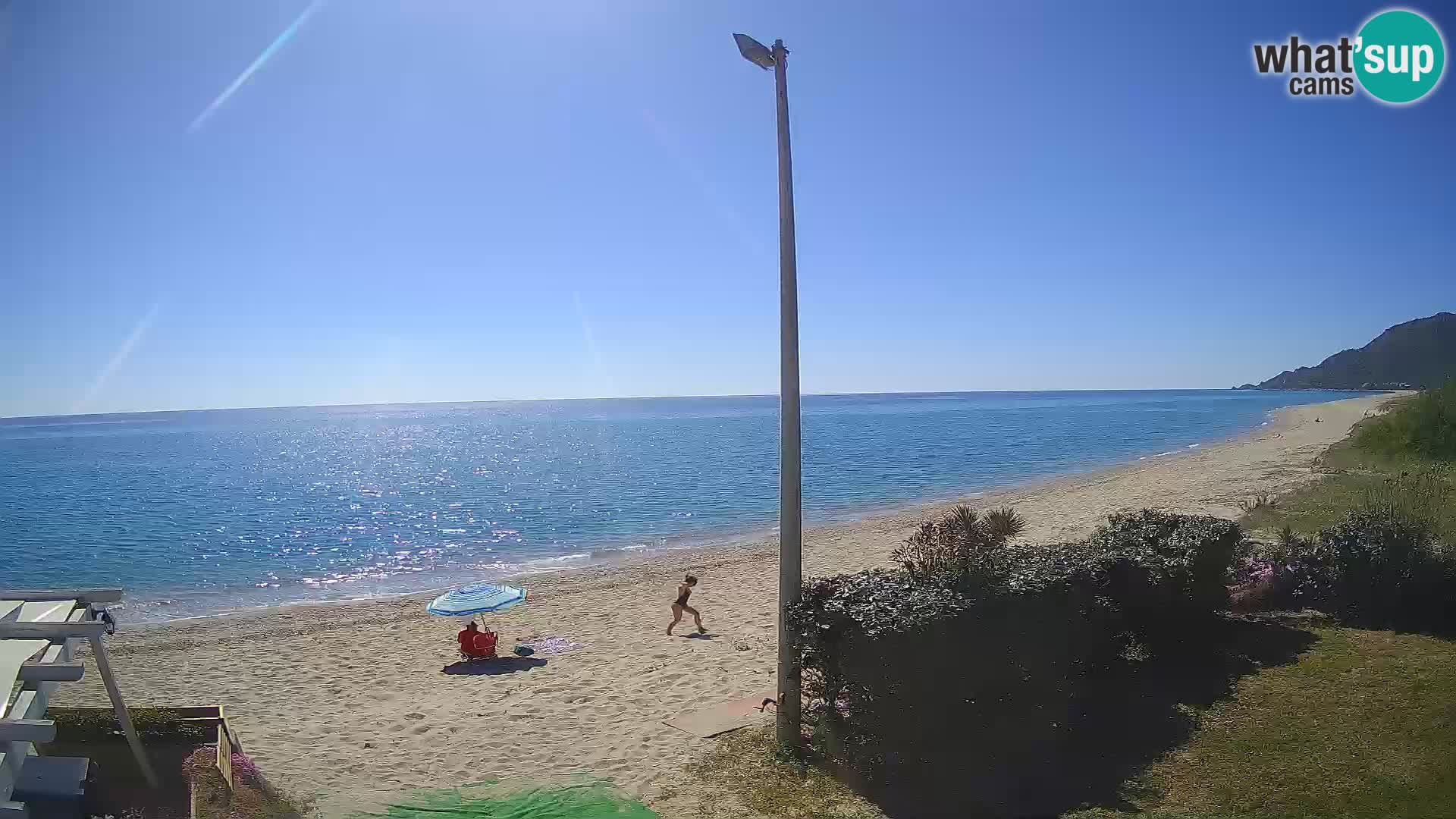 Spletna kamera plaža Museddu – Ogliastra – Sardinija – Italija