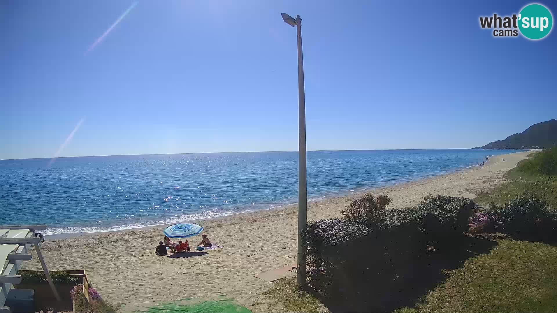 LIVE webcam Museddu beach – Ogliastra – Sardinia – Italy