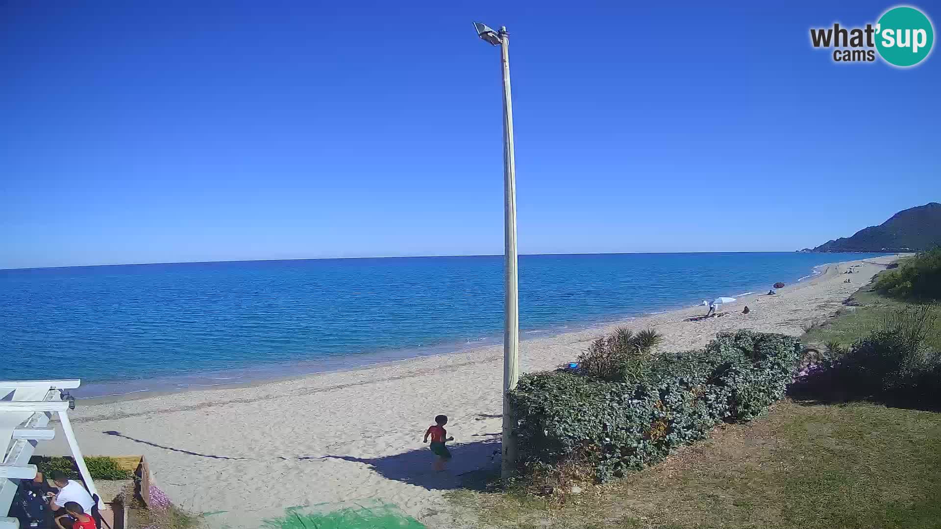 LIVE webcam Museddu beach – Ogliastra – Sardinia – Italy
