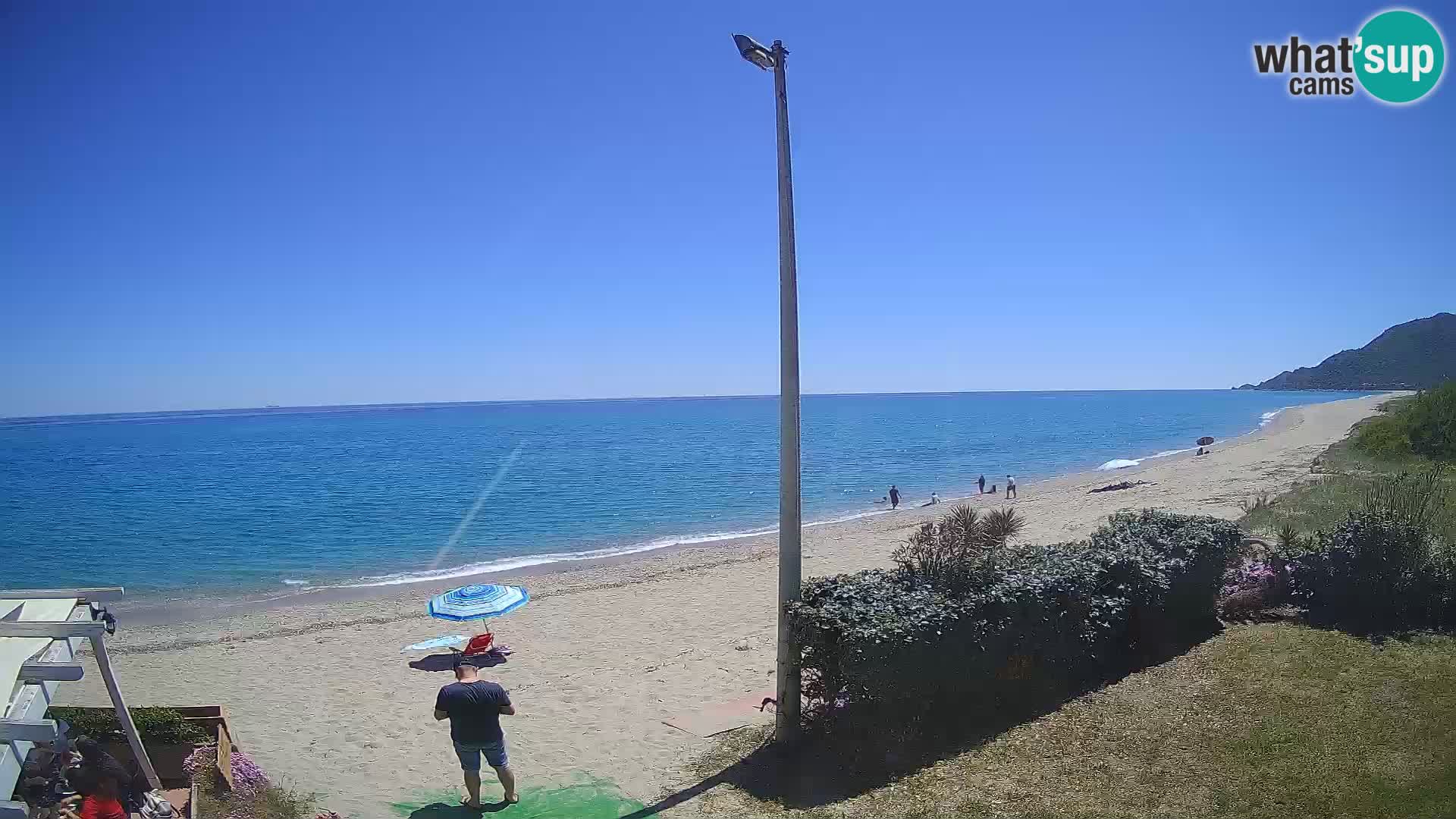 Camera en vivo playa Museddu – Ogliastra – Cerdeña – Italia