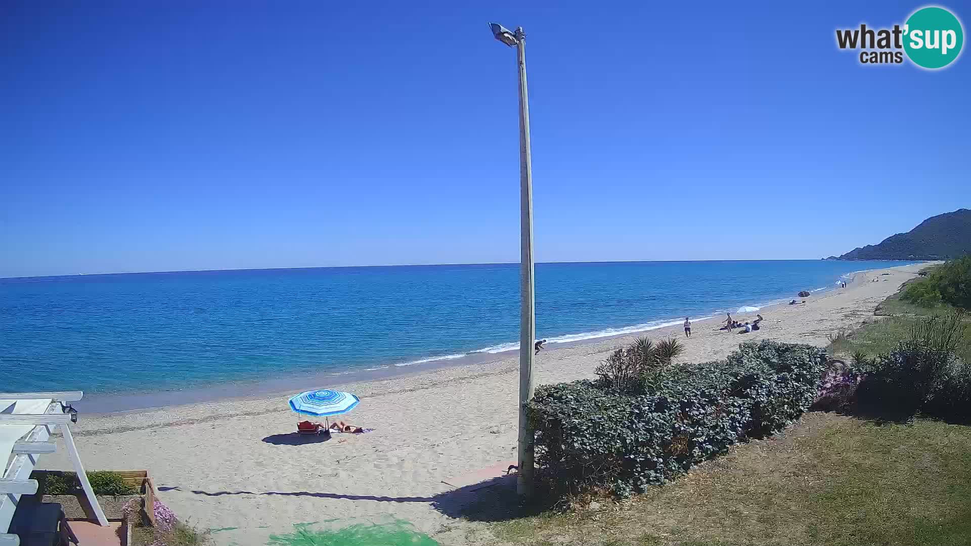 LIVE webcam Museddu beach – Ogliastra – Sardinia – Italy